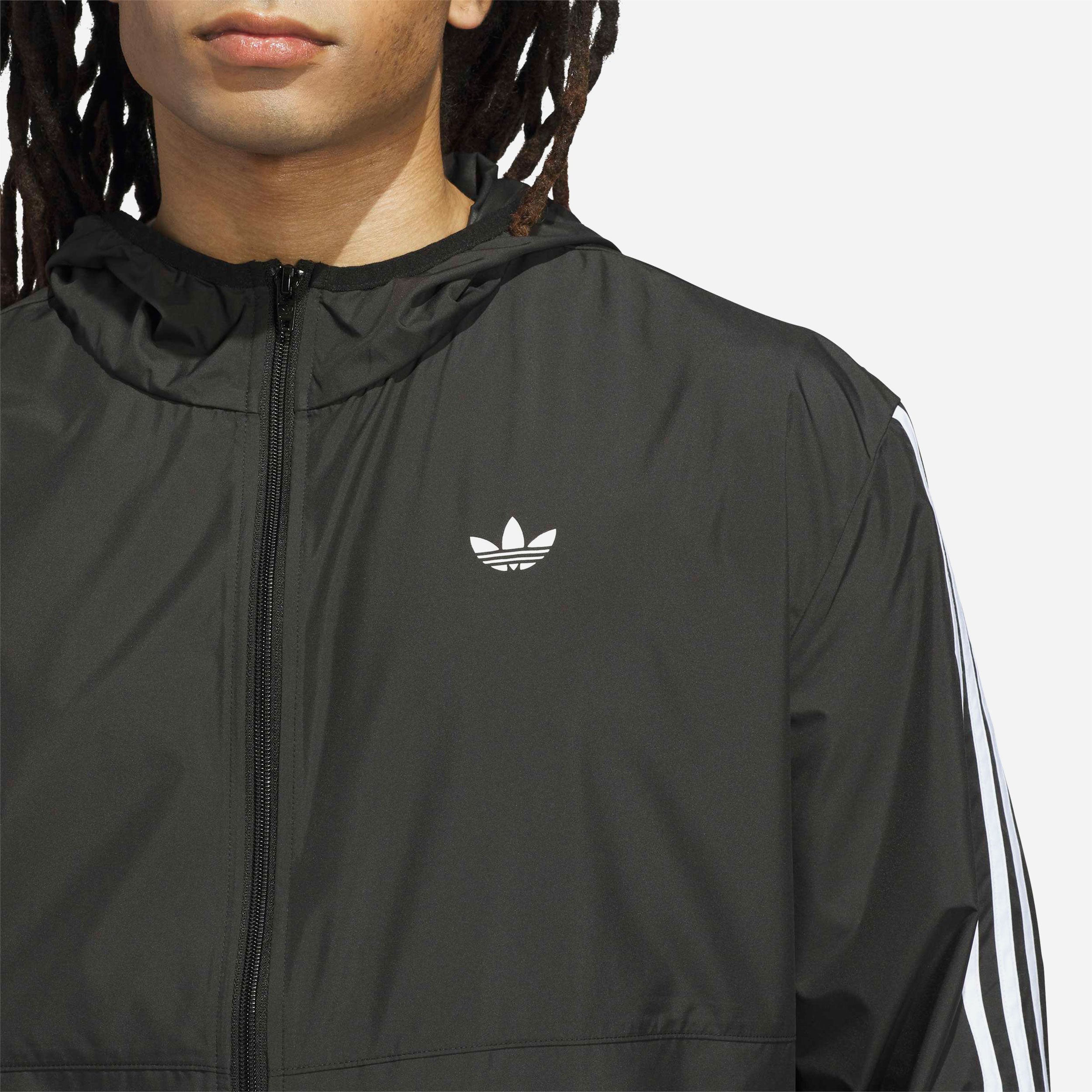 Adidas Skateboarding - Windbreaker - Black / White