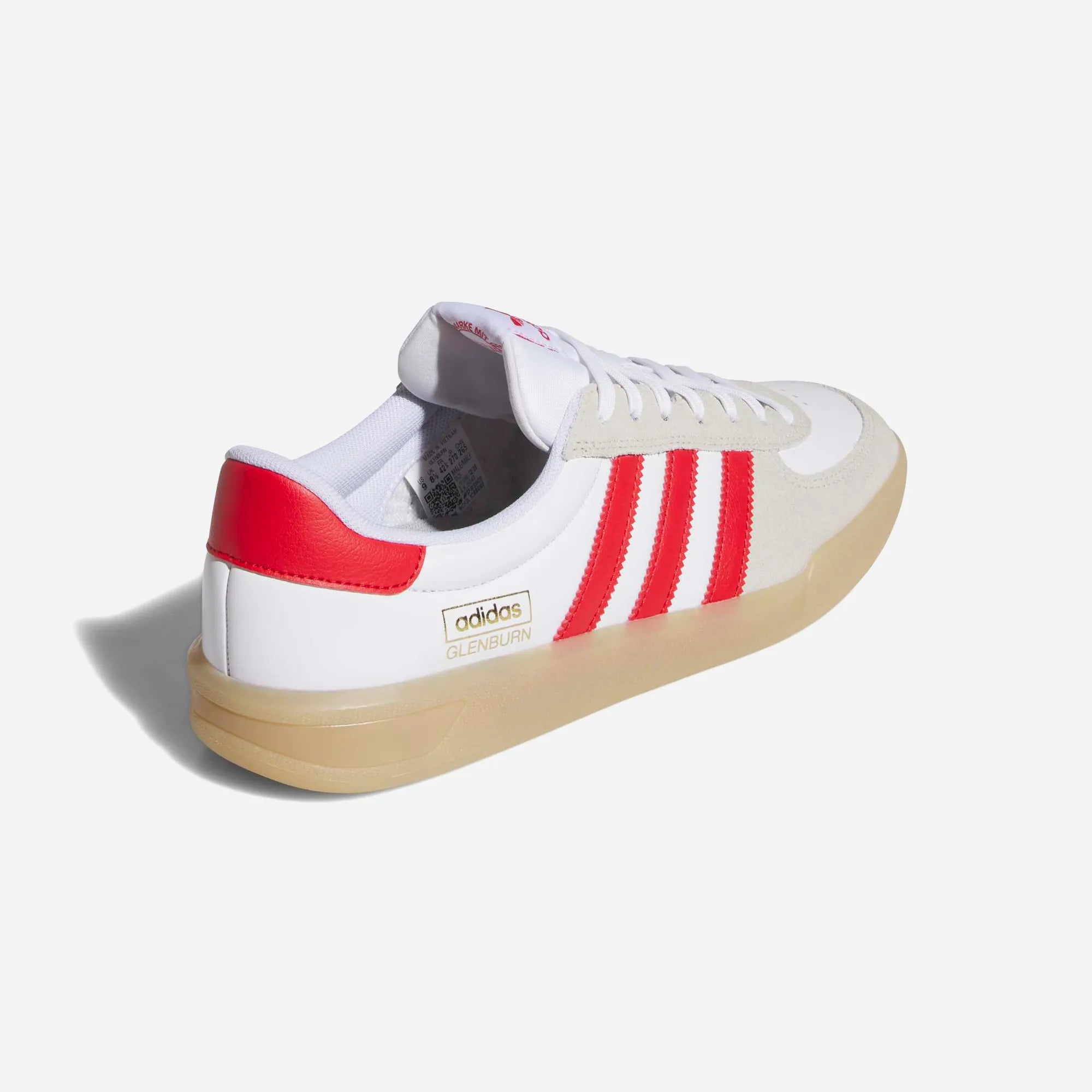 Adidas Skateboarding Glenburn Cloud White Better Scarlet Gum