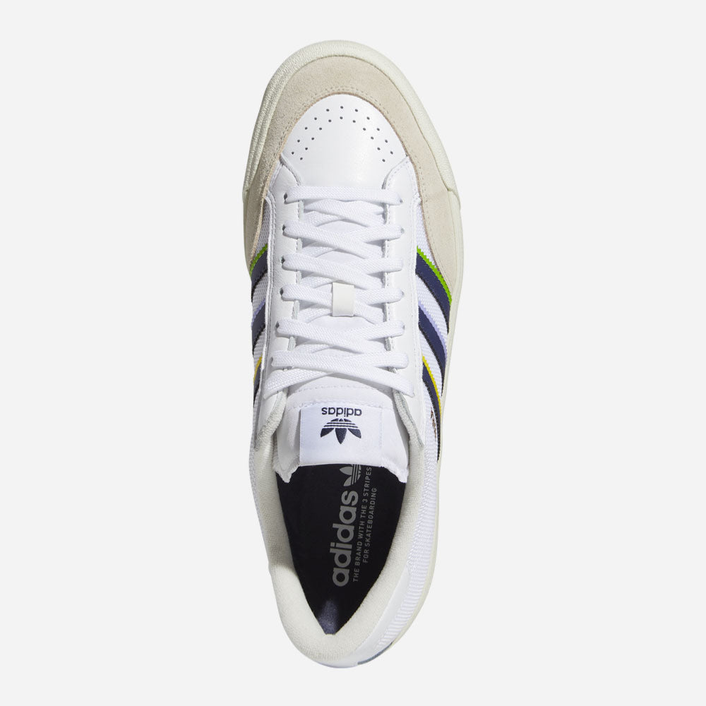 Adidas Skateboarding - Nora - Cloud White Shadow Navy Gold Metallic