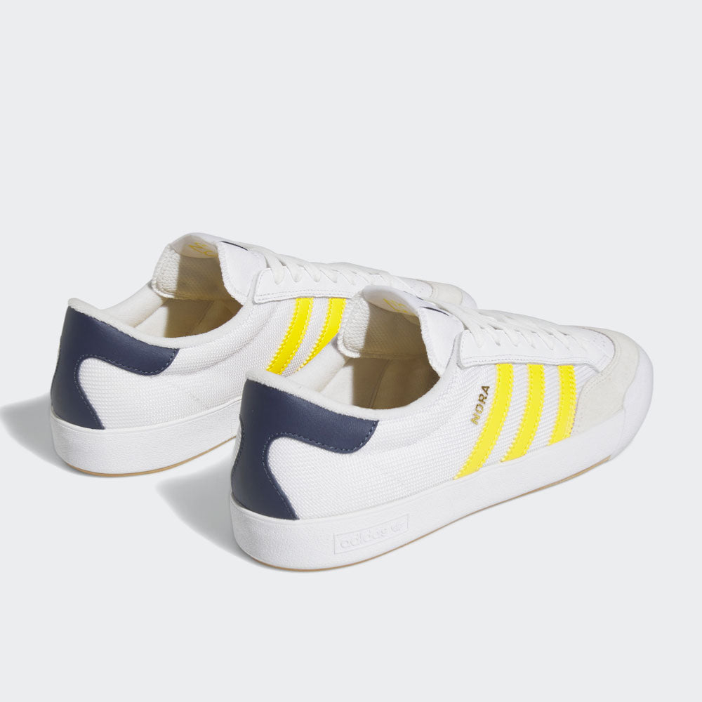Adidas - Nora - Cloud White / Bold Gold / Collagiate Navy