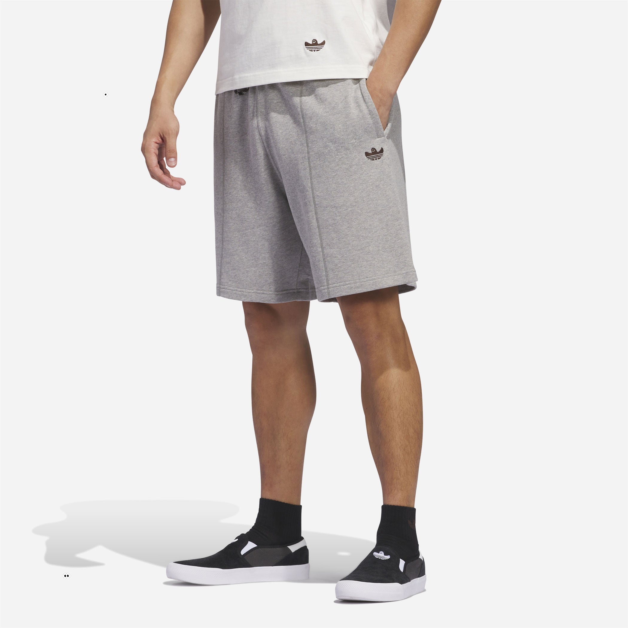 Adidas Skateboarding - Shmoofoil Featherweight Short - Medium Grey Heather
