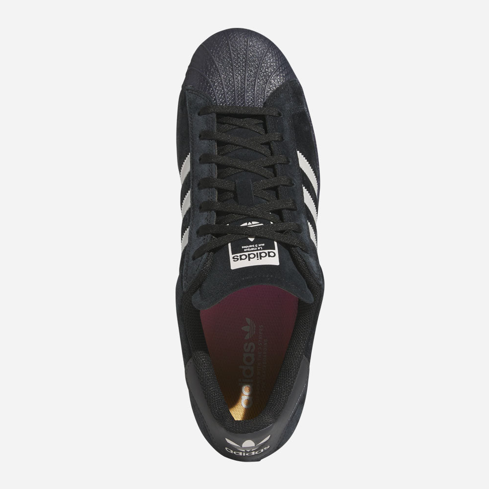 Adidas - Superstar ADV - Core Black / Zero Metalic / Spark