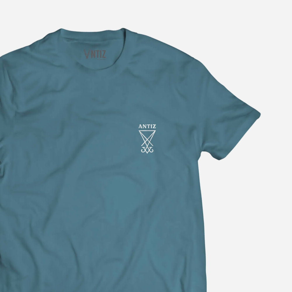 Antiz Skateboards - Sigil Tee - Stone Blue