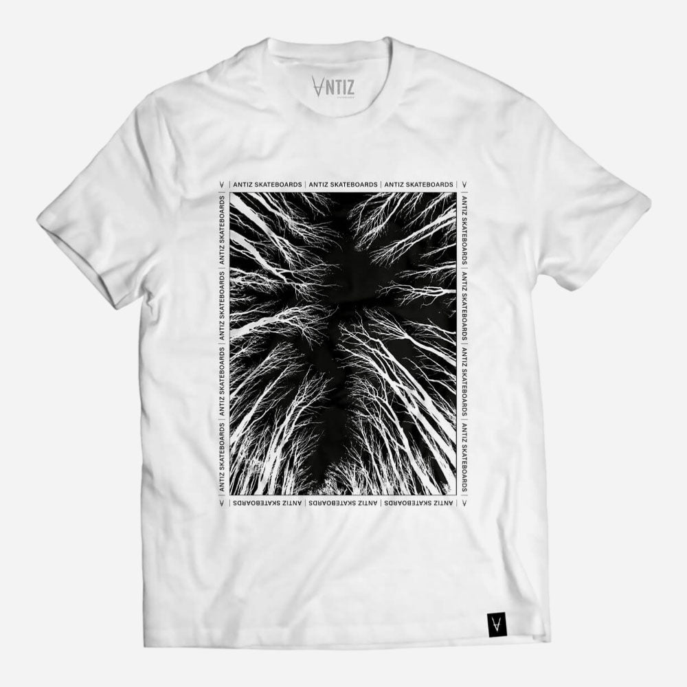 Antiz Skateboards - Vvoods Tee - White
