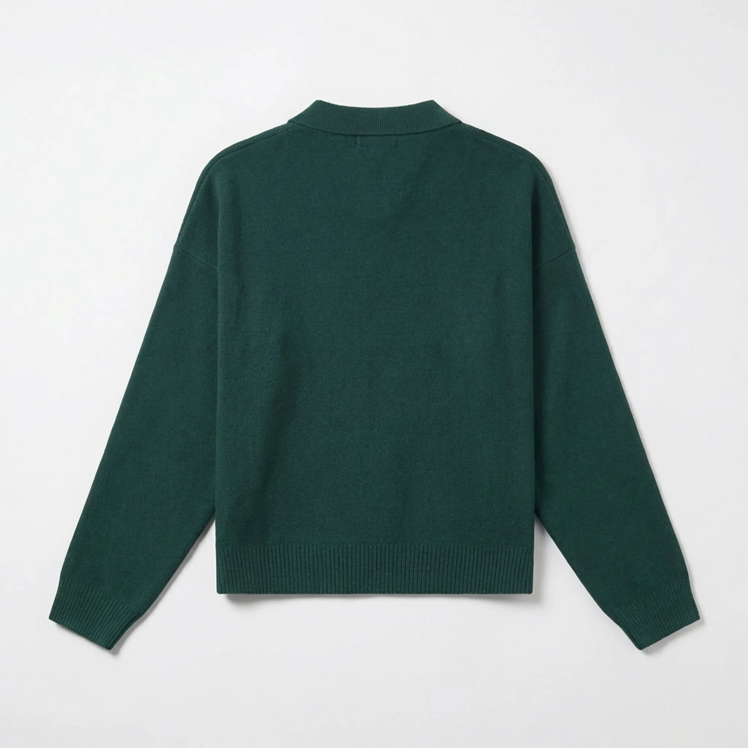 Arbor Antwerp - Green Flower Polo Knit