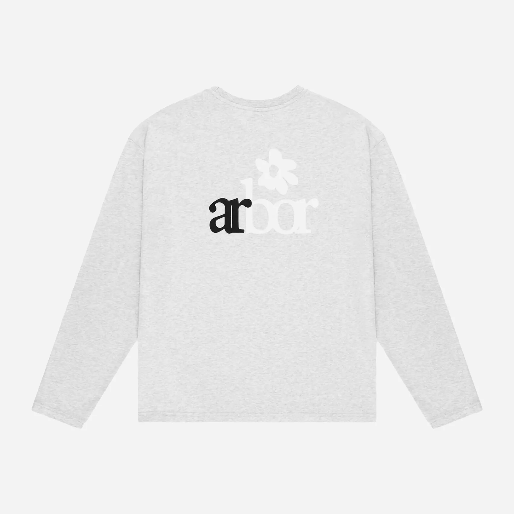 Arbor Antwerp Melange Lotus Longsleeve T-shirt Grey - Heavyweight