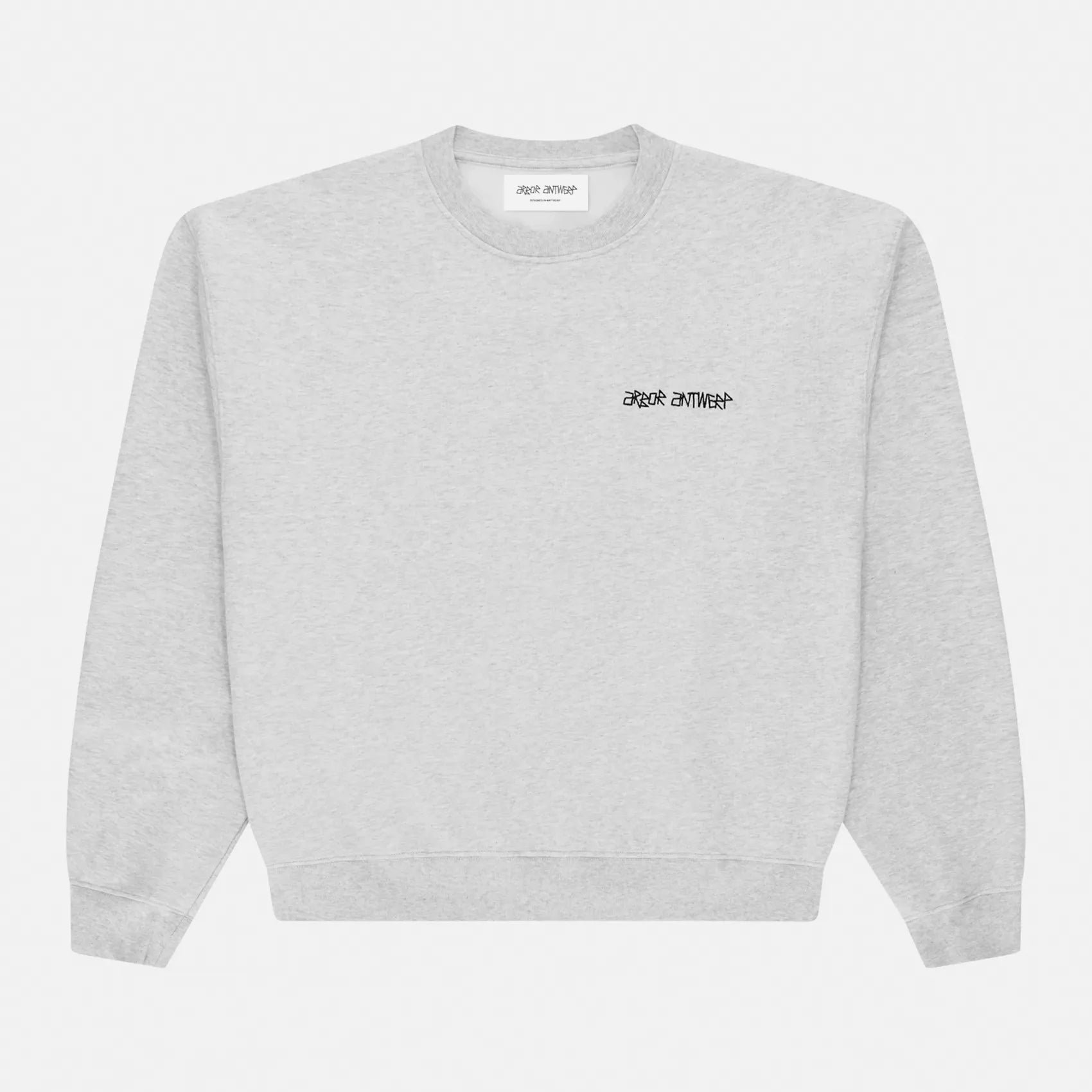 Arbor Antwerp Violet Pink Crewneck Grey- Heavyweight (450 GSM)