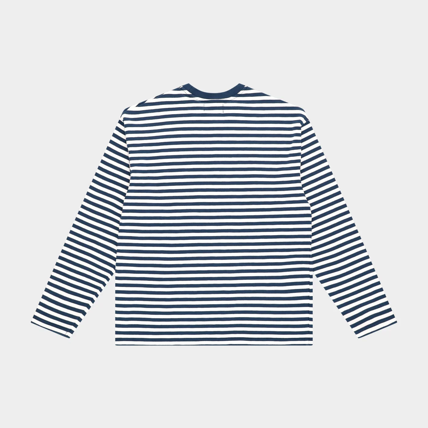 Arbor Antwerp - Striped Longsleeve T-shirt - White