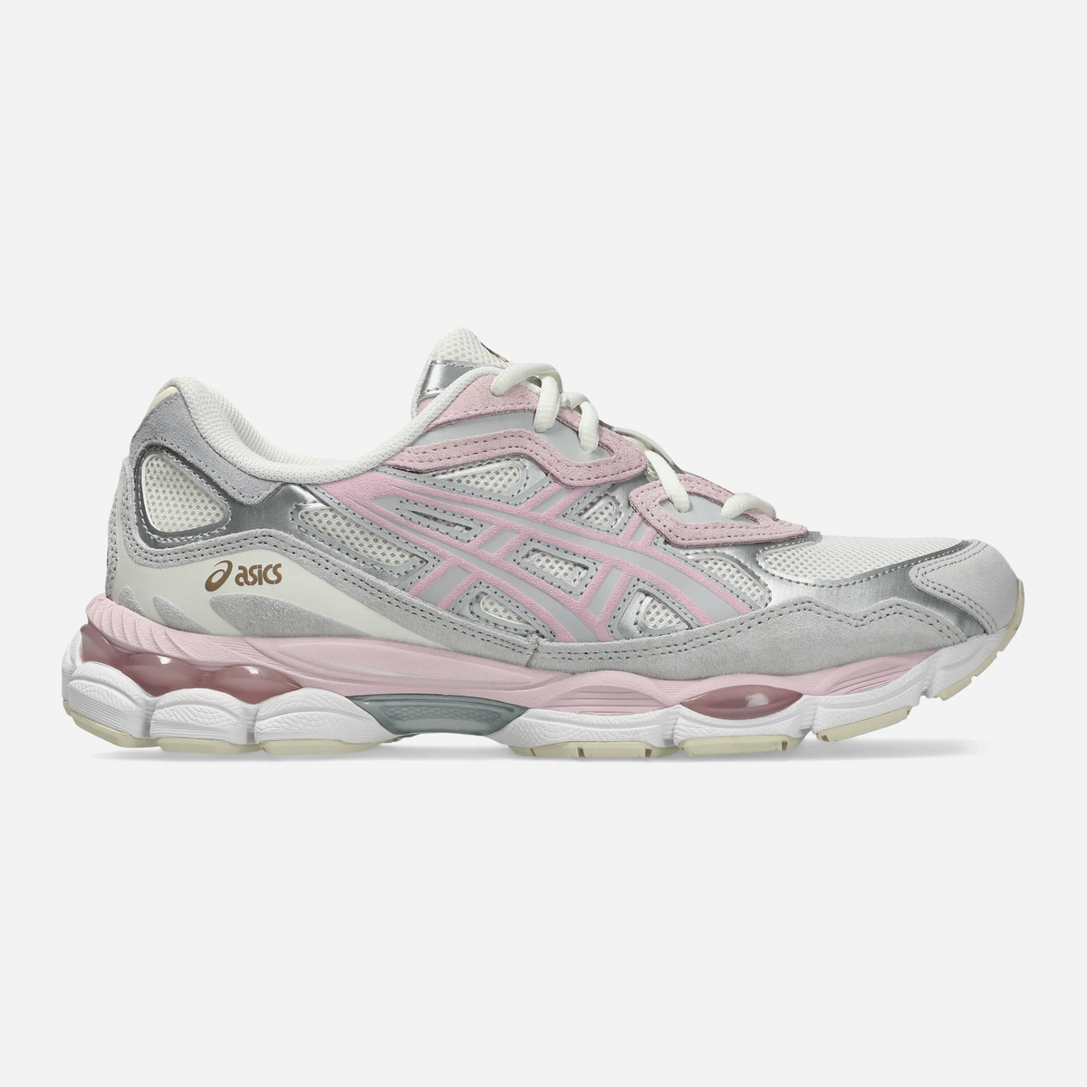 ASICS GEL-NYC Sneakers - Concrete/Light Pink (Gray and Pink)