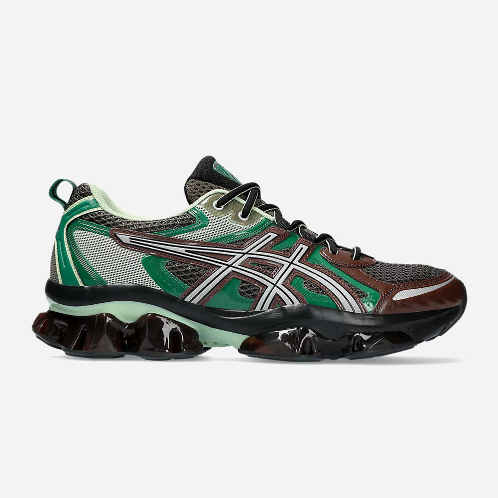 Asics - Kinetic gel -quantum - Dark sepia - Shamrock Green
