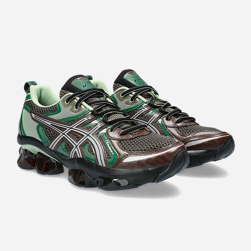 Asics - Kinetic gel -quantum - Dark sepia - Shamrock Green