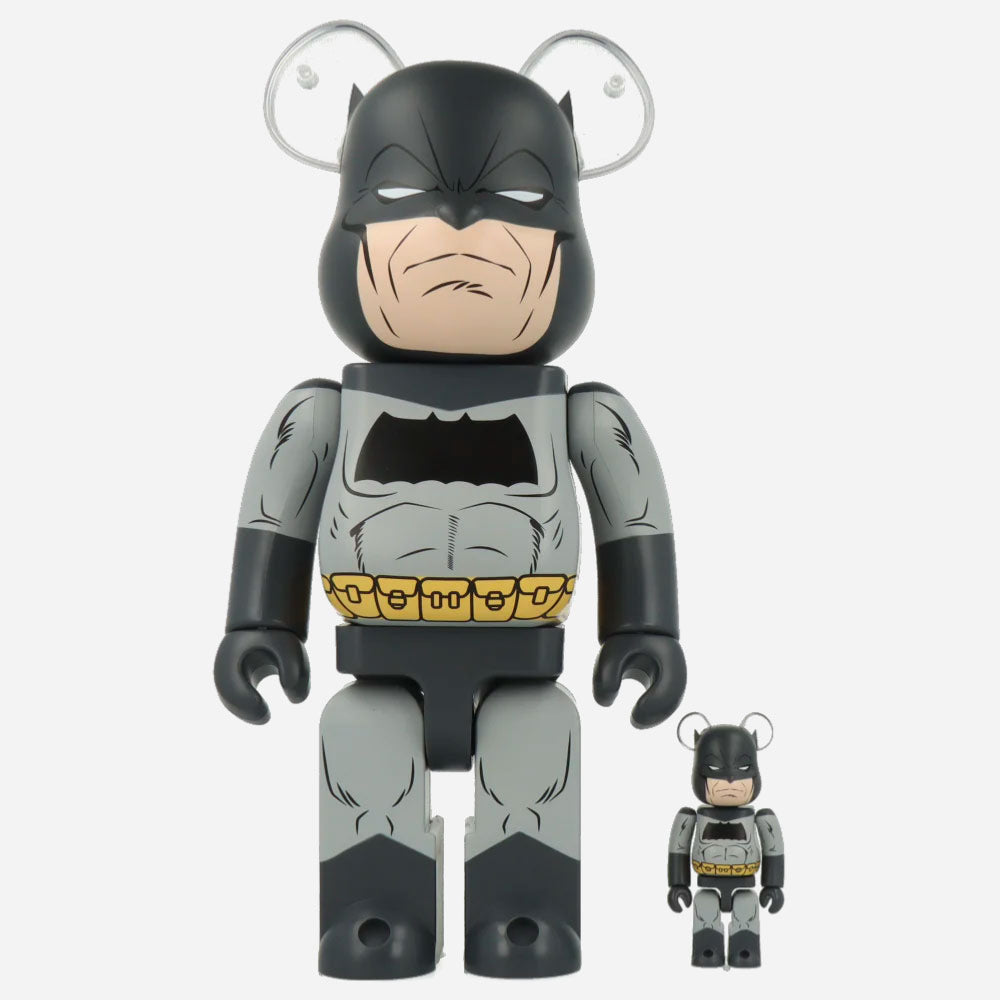 MEDICOM TOY - BEARBRICK 400% + 100% BATMAN THE DARK KNIGHT TRIUMPHANT