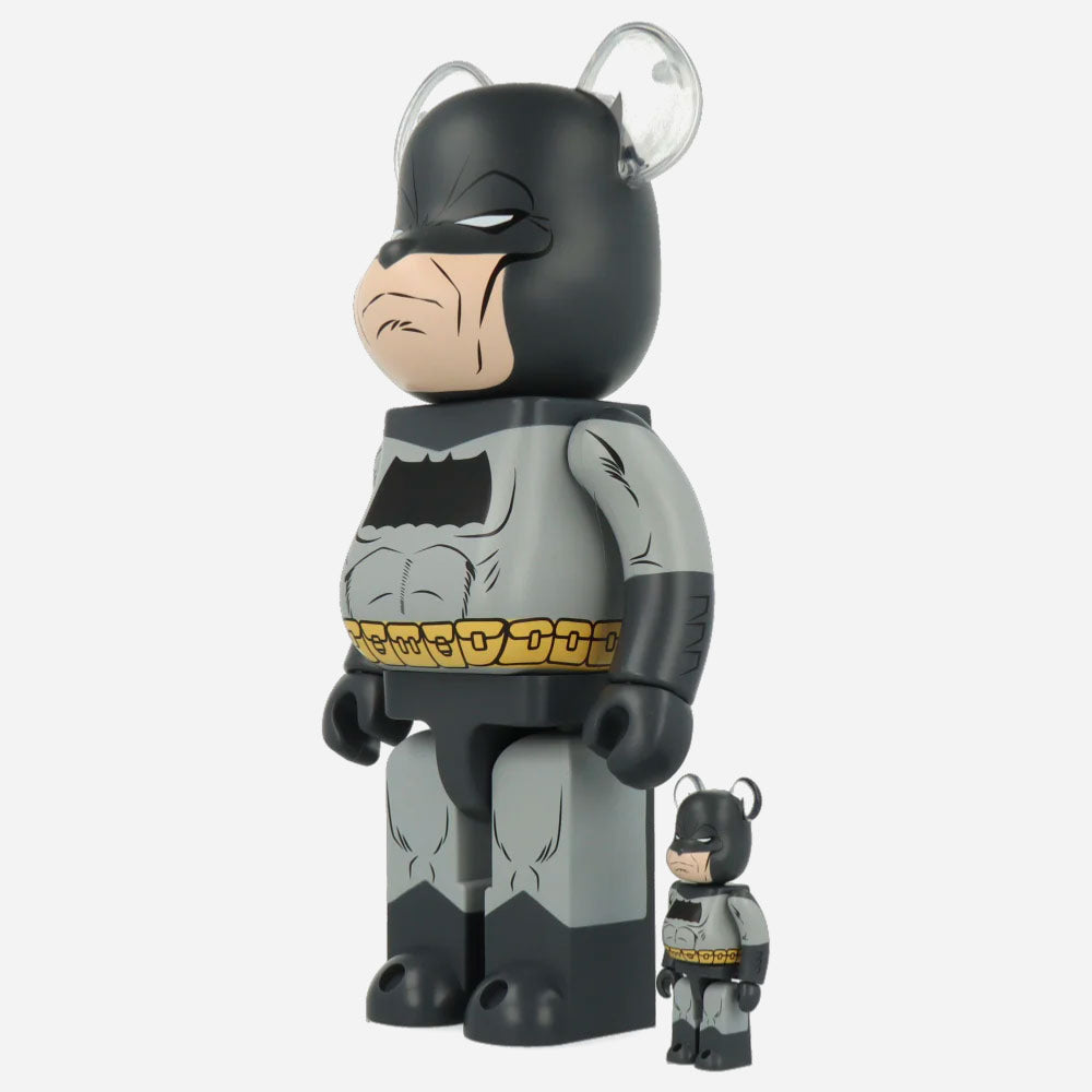 MEDICOM TOY - BEARBRICK 400% + 100% BATMAN THE DARK KNIGHT TRIUMPHANT