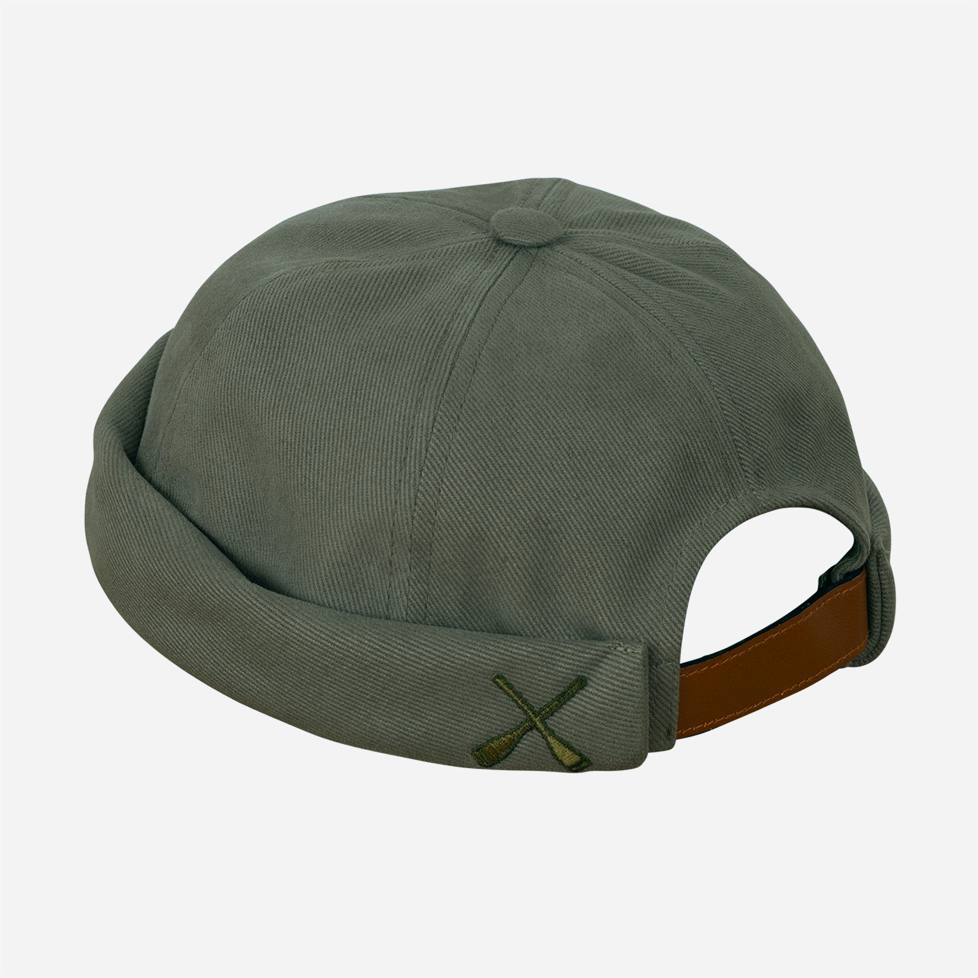 Béton Ciré Miki Docker Green Khaki