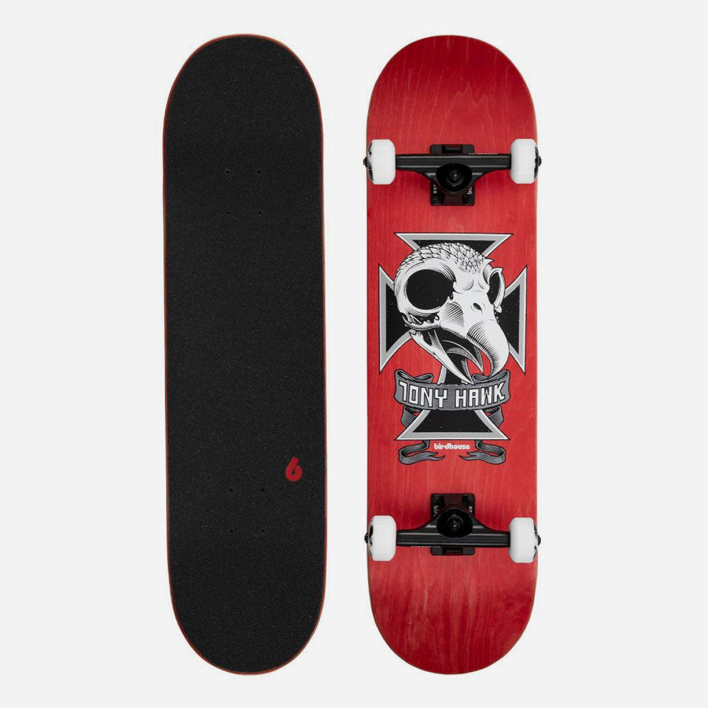 Birdhouse - Complete Stage 3 "Skull 2" 8.25 - Red