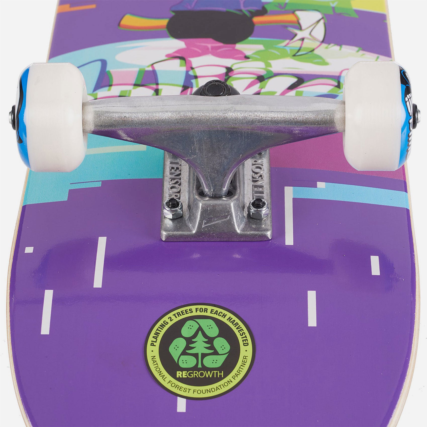 Blind - Reaper Glitch Complete Skateboard - Purple