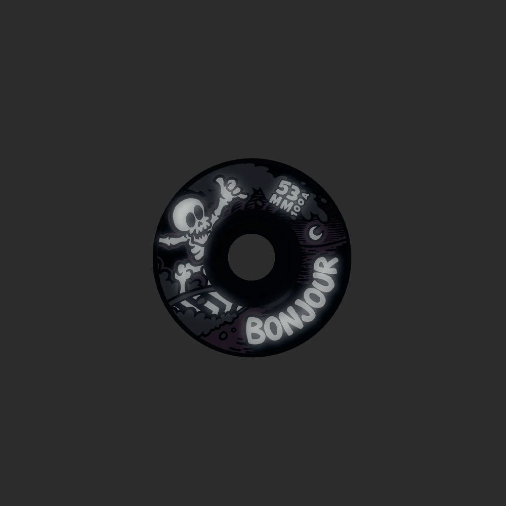 Bonjour Skateboards - Surfing Skeleton Wheels