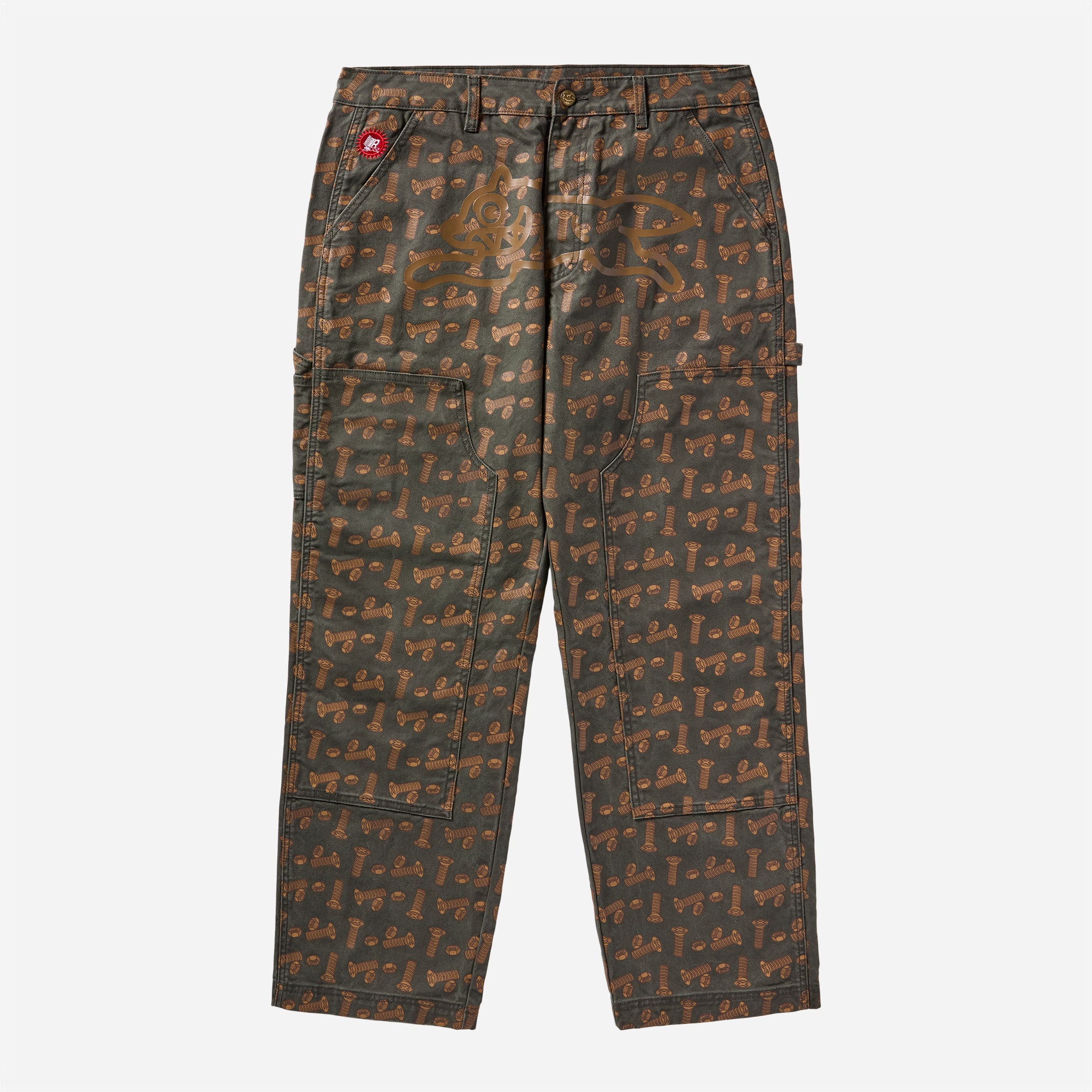 Bronze 56K x Ice Cream - Hardware Carpenter Pant - AOP Pattern