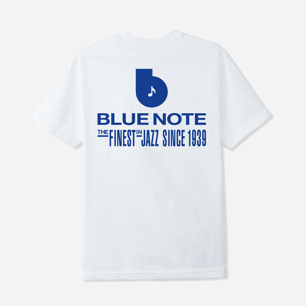 Butter Goods x Blue Note - Finest Logo Tee - White