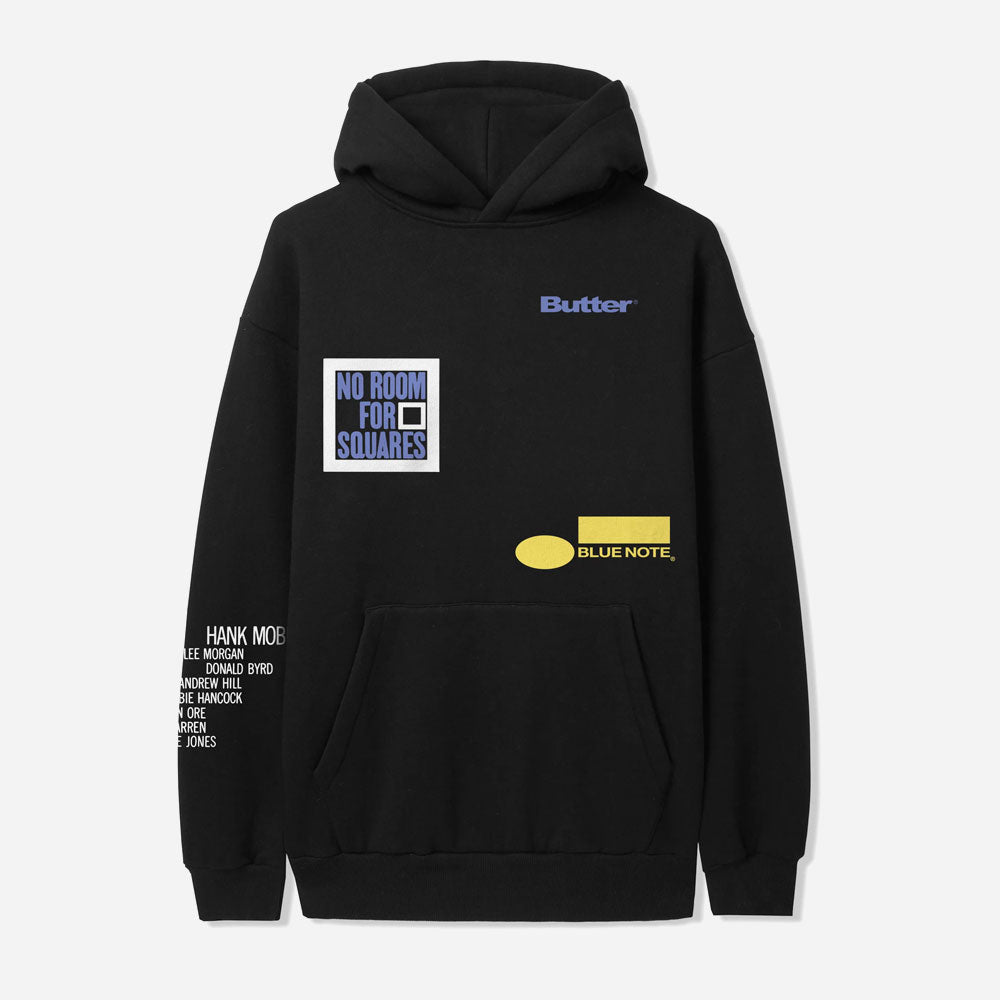 Butter Goods x Blue Note - Mobley Pullover Hood - Black