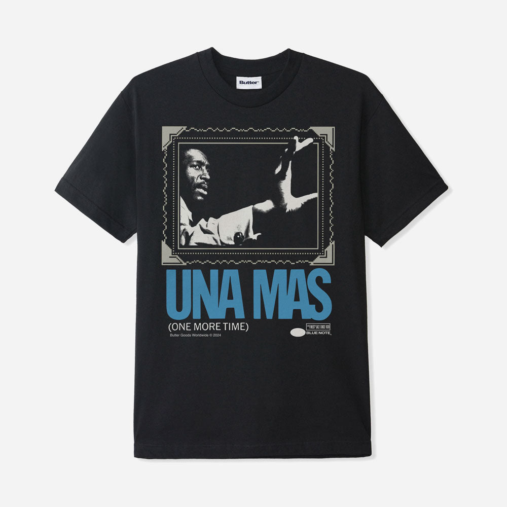 Butter Goods x Blue Note - UNA MAS TEE - Black