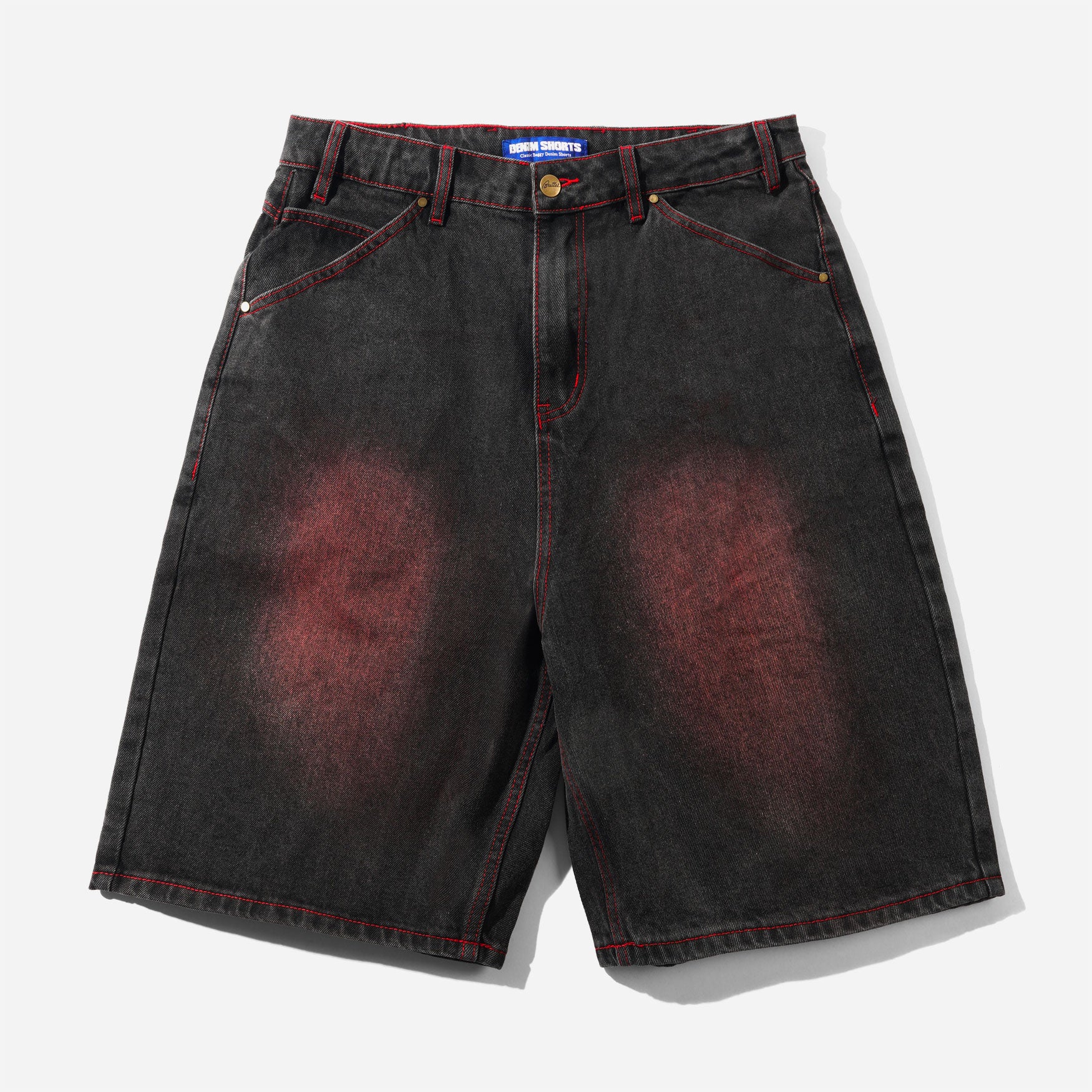 BUTTER GOODS - Encounter Denim Shorts - Tinted Washed Black