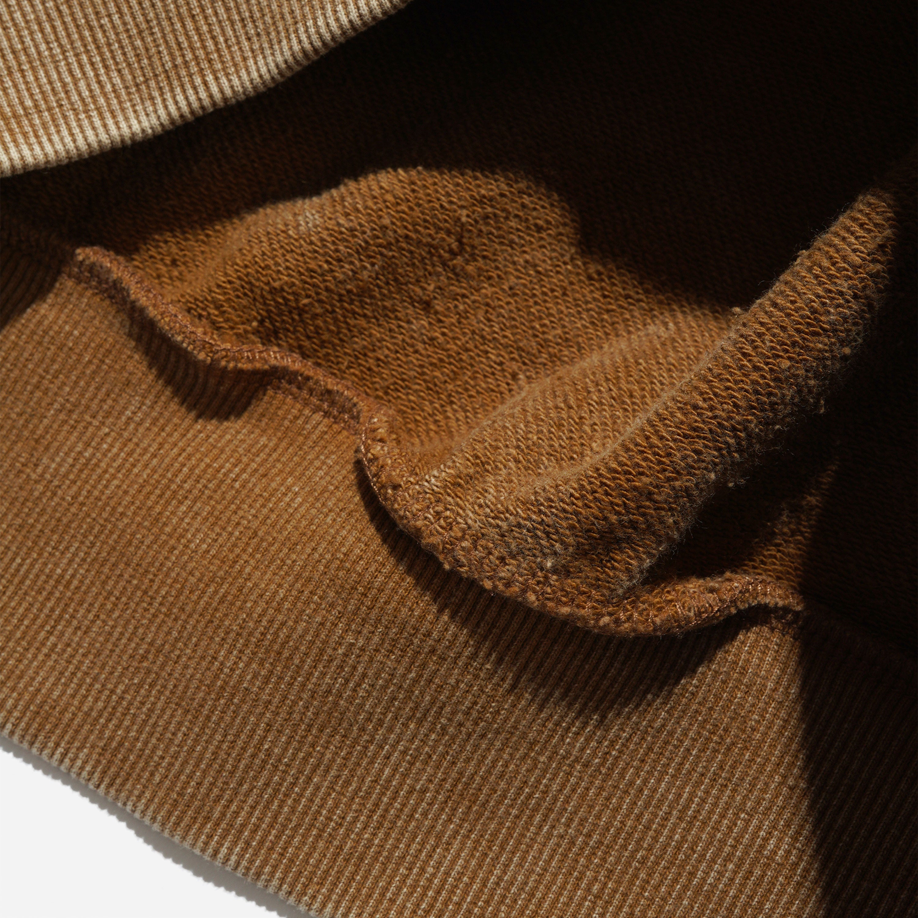 Butter Goods - Corp 1/4 Zip Pullover - Brown