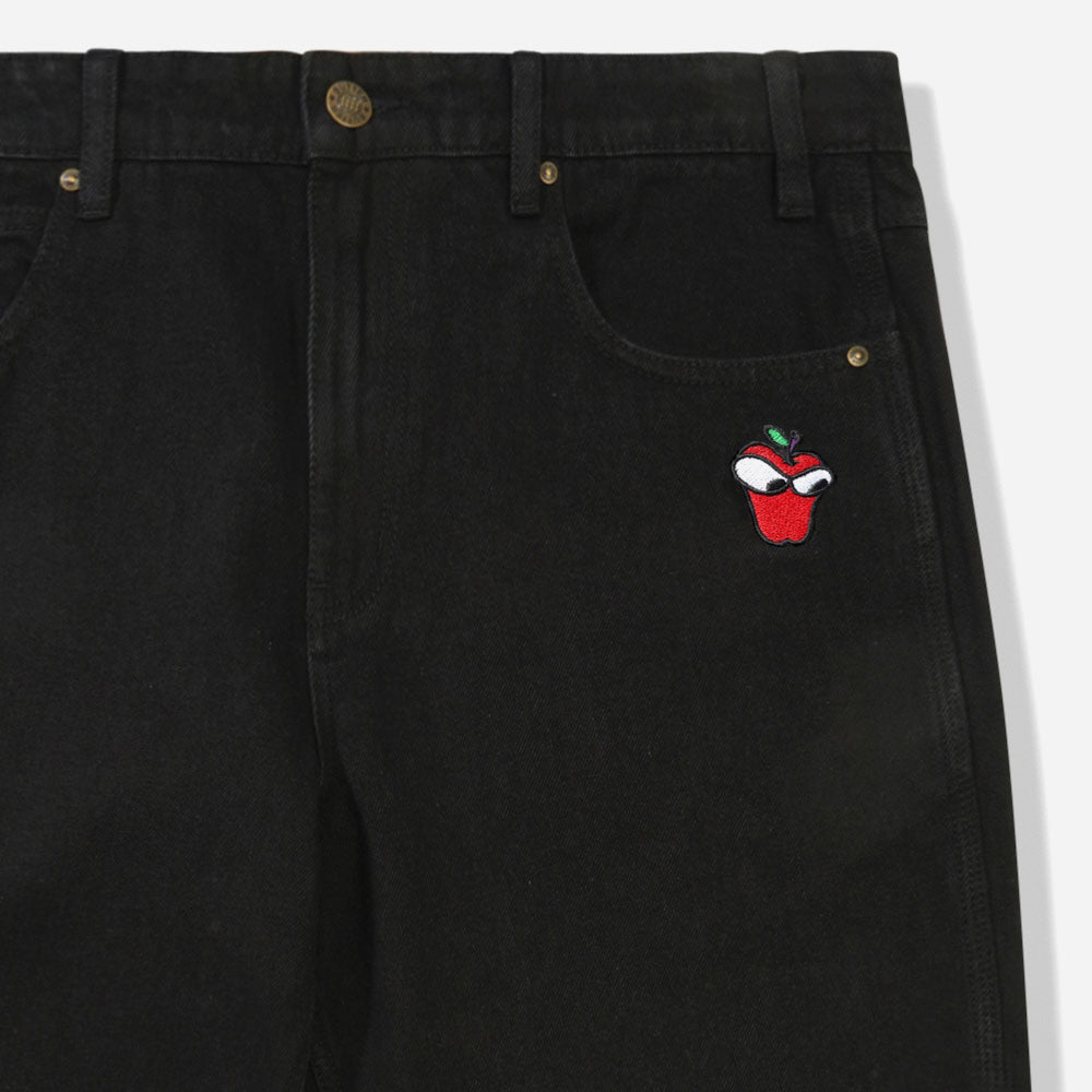 Butter Goods - Big Apple Denim Jeans - Washed Black