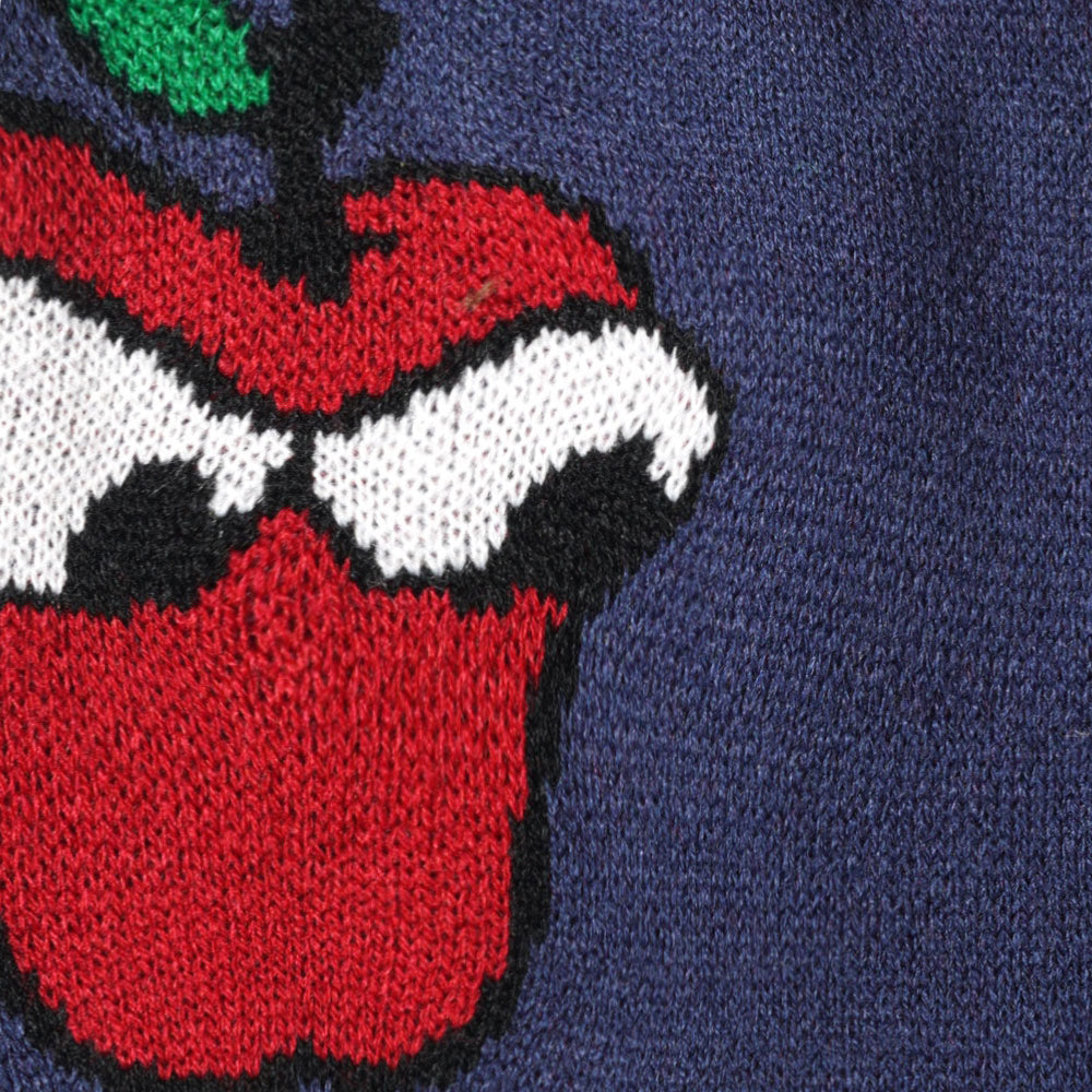 Butter Goods - Big Apple Skull Beanie - Navy