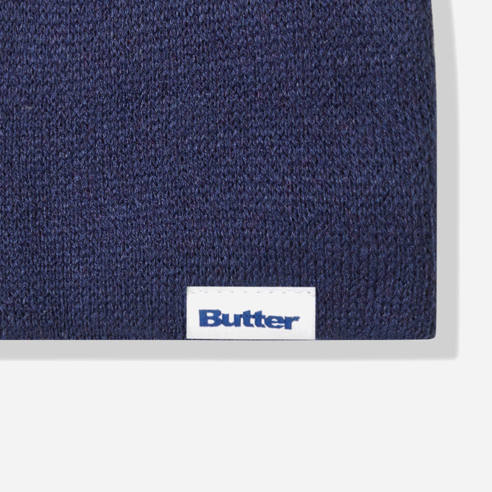 Butter Goods - Big Apple Skull Beanie - Navy