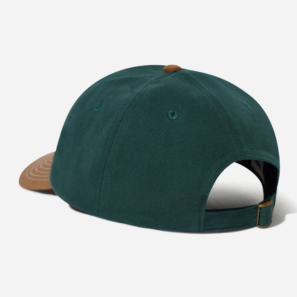 Butter Goods - Big Apple 6 Panel Cap - Forest - Brown