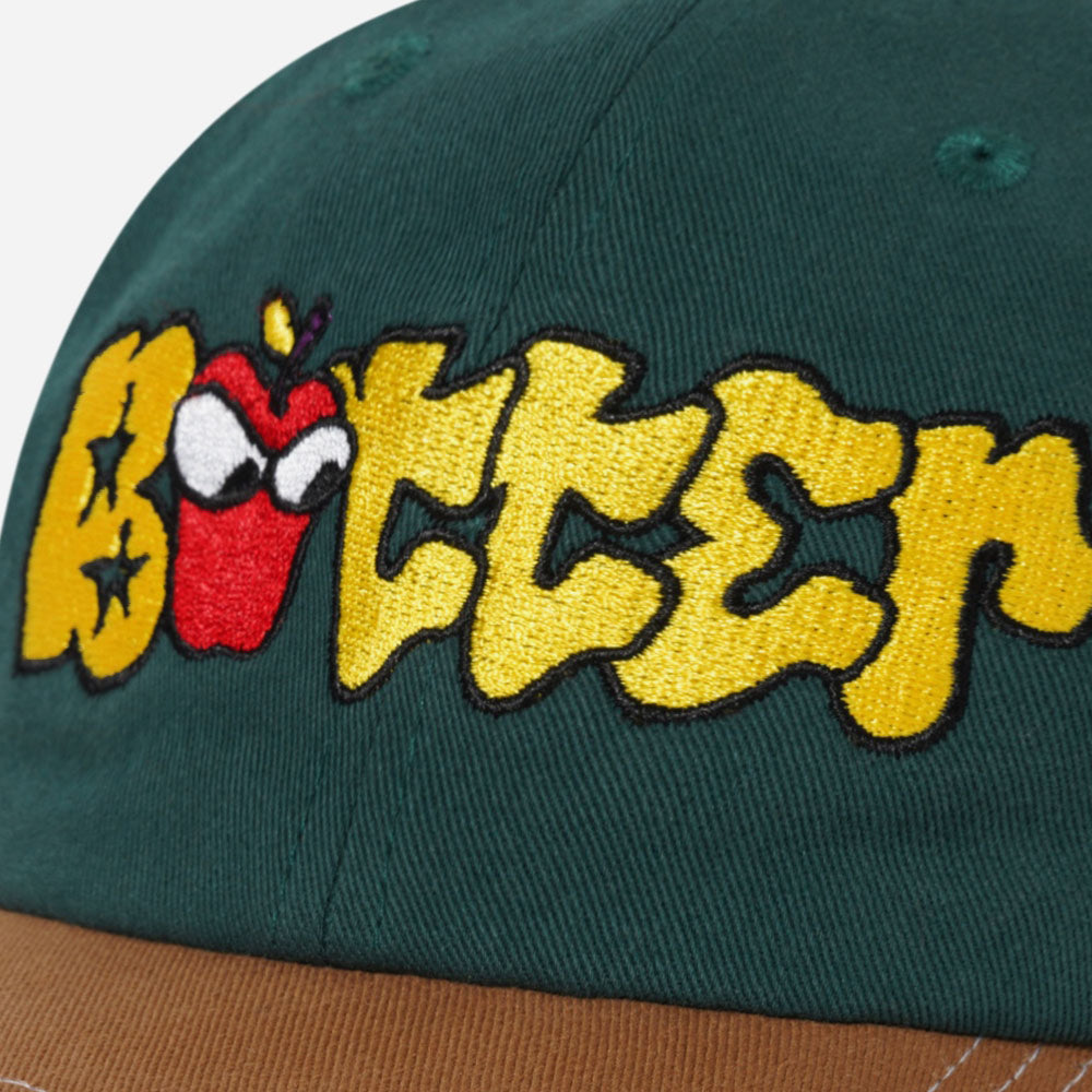 Butter Goods - Big Apple 6 Panel Cap - Forest - Brown