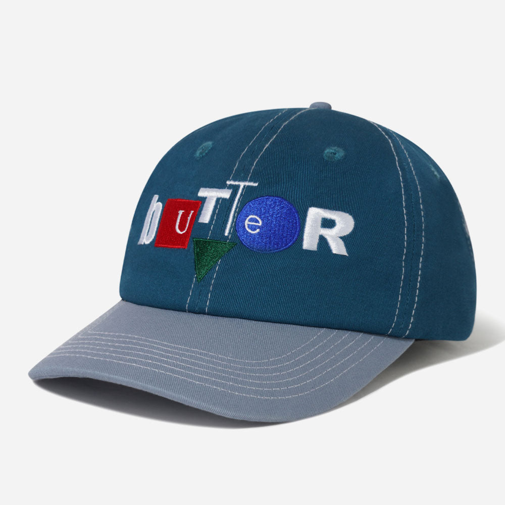 Butter Goods - Design Co 6 Panel Cap - Slate / Ocean