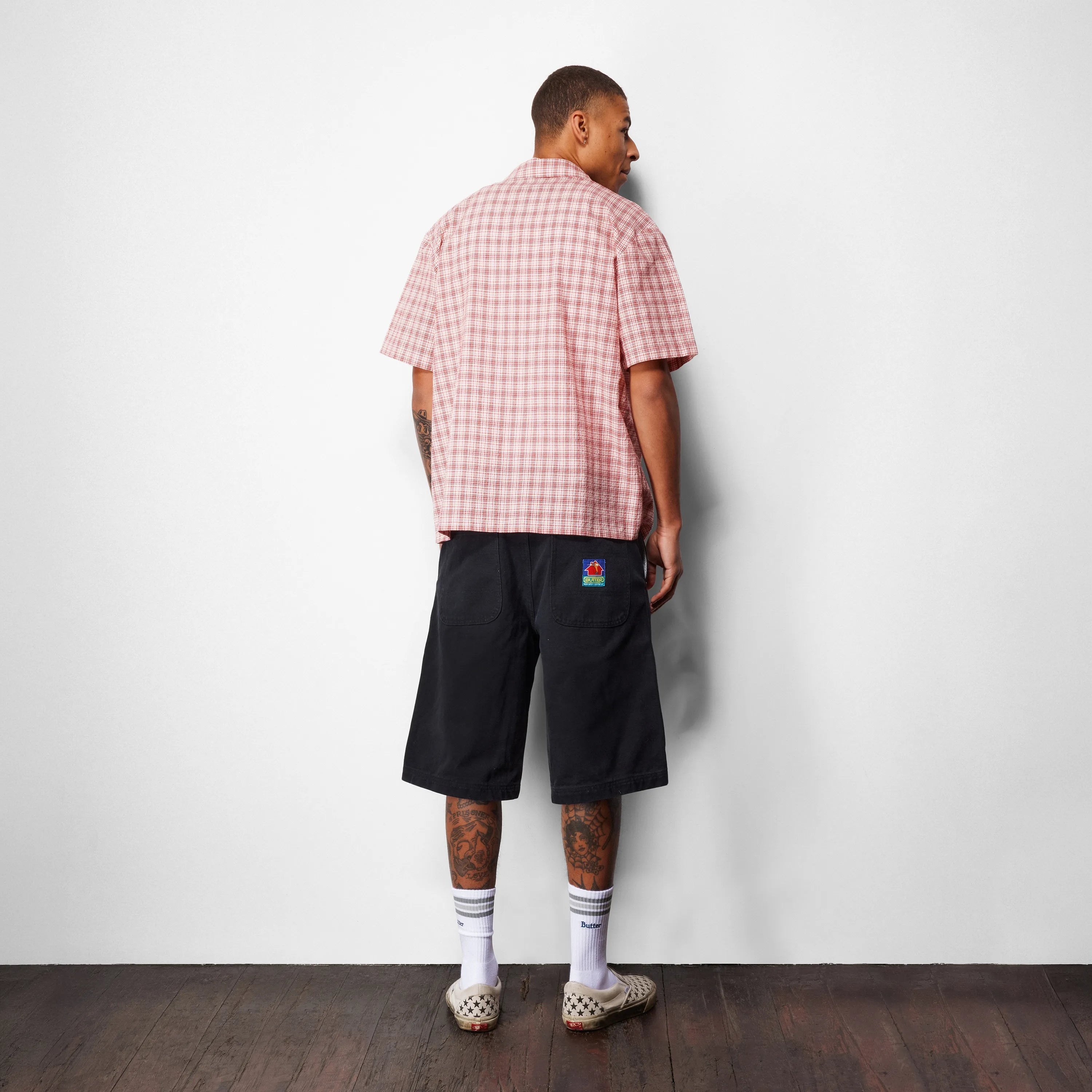 Butter Goods - Equipment S/S Shirt Rhubarb