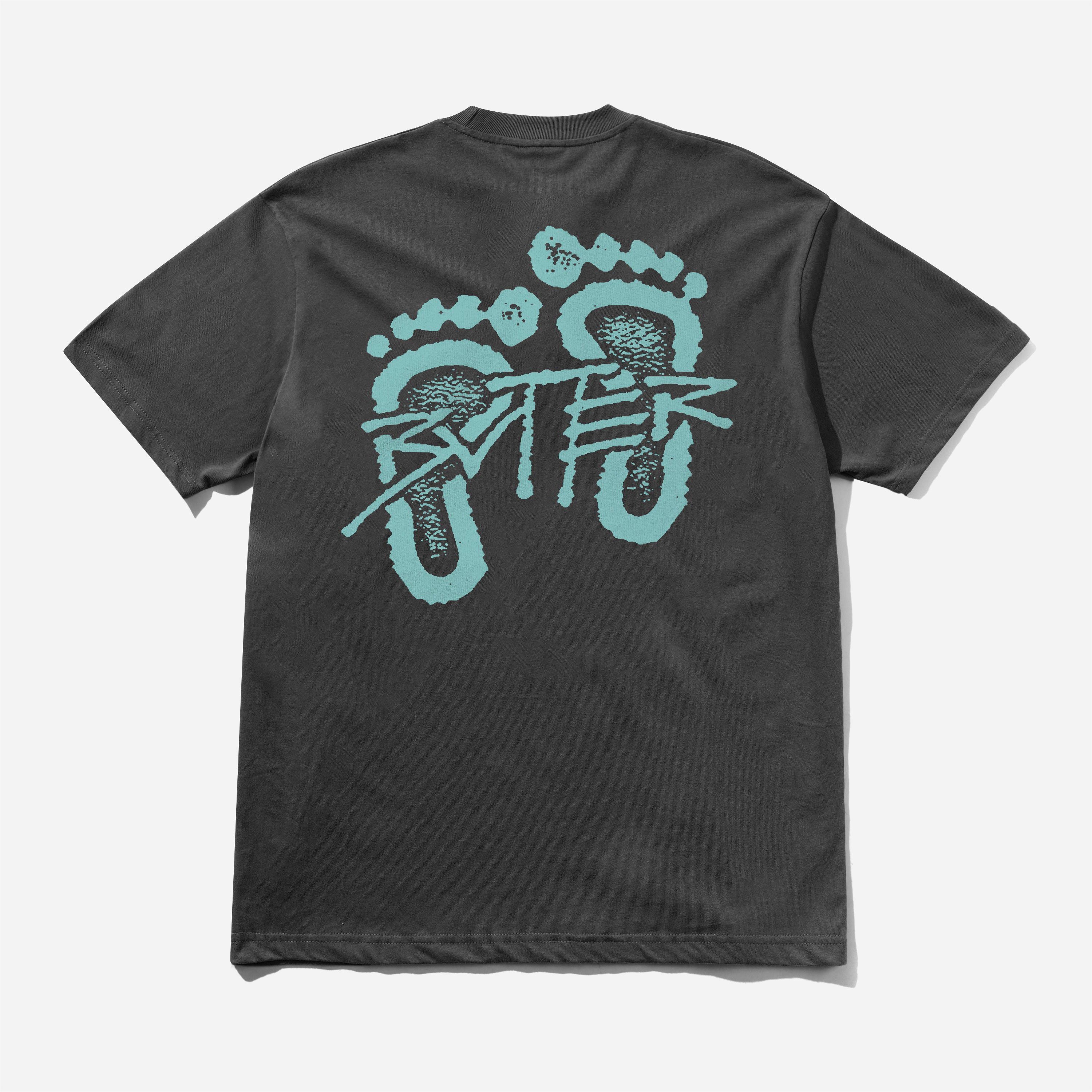 Butter Goods - Footprints Tee - Black