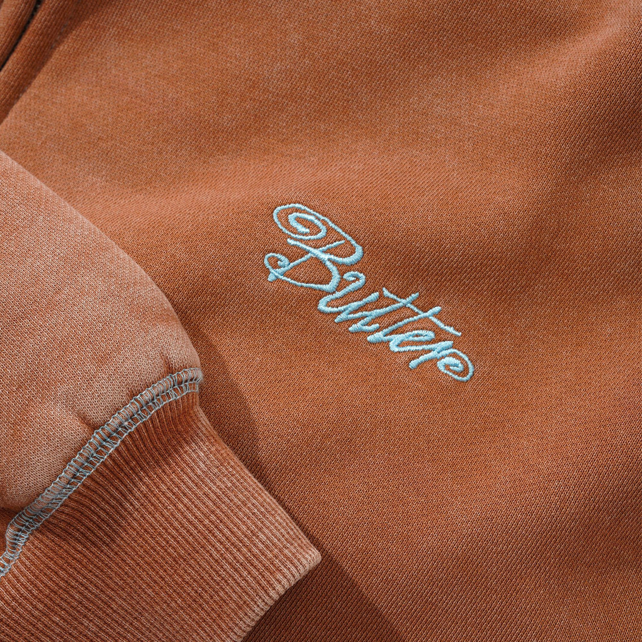 Butter Goods - Breakdown Zip-Thru Hood - Washed Purple