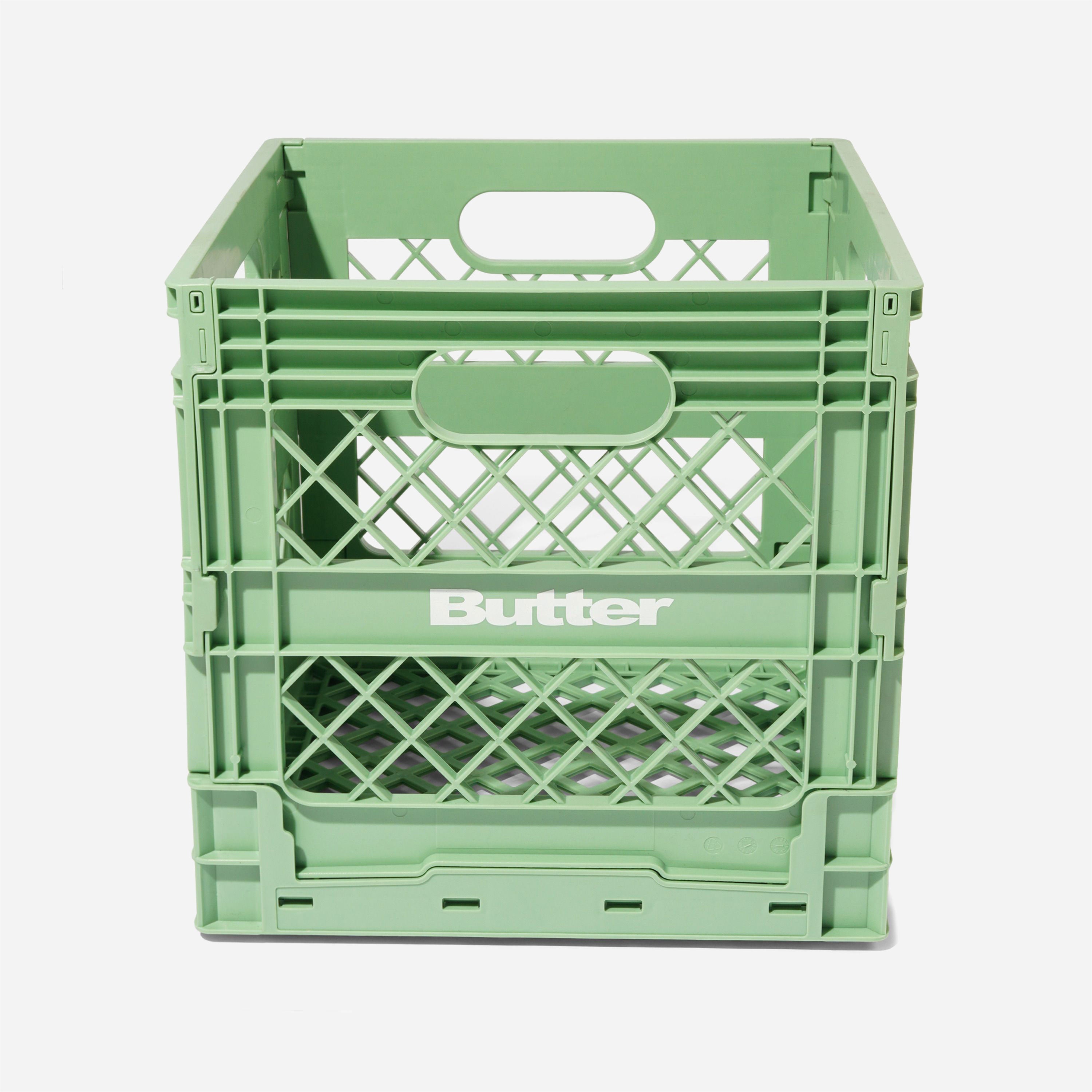 Butter Goods x Madlib - Collapsable Record Crate - Sage