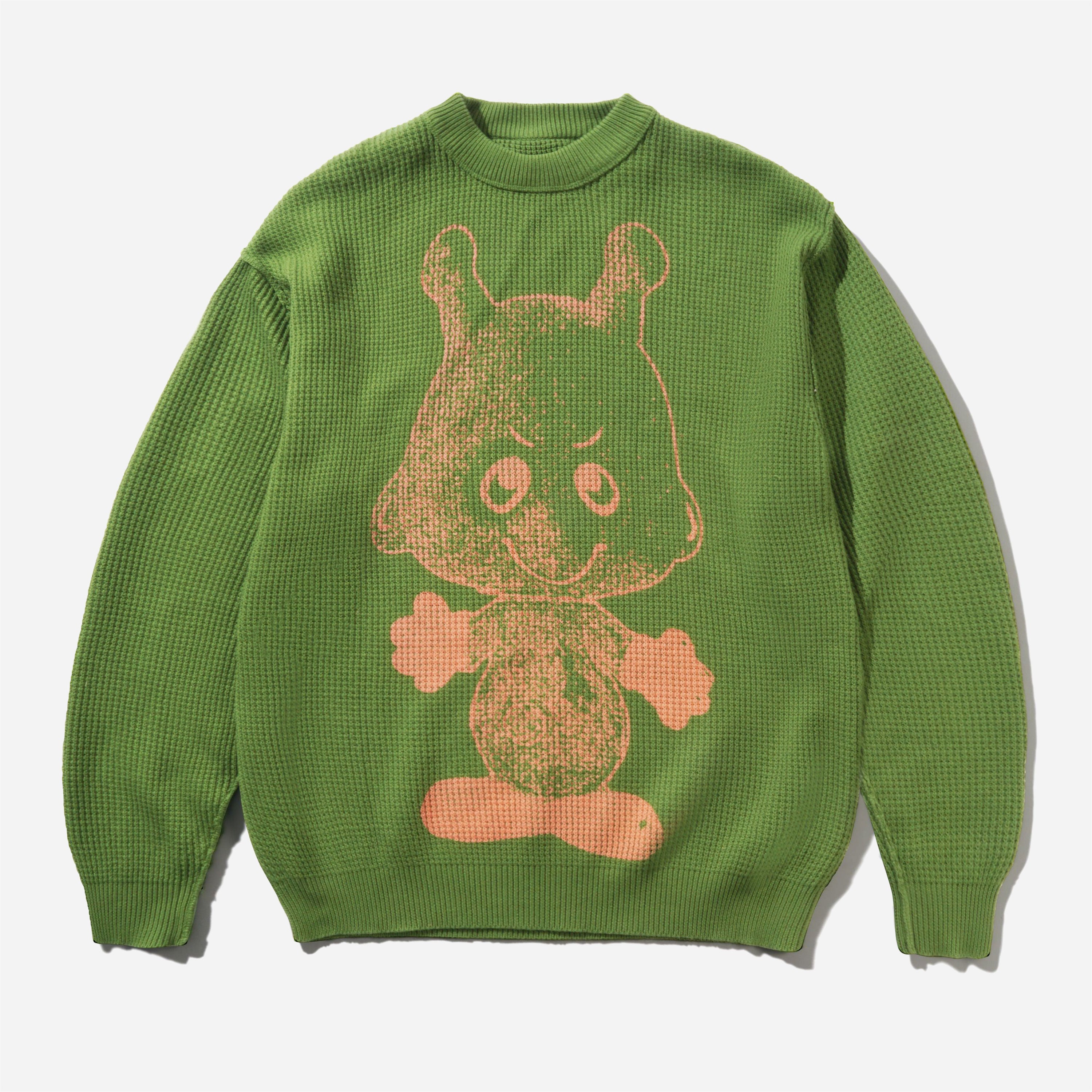 Butter Goods - Newcomer Reversible Knit Sweater - Grass