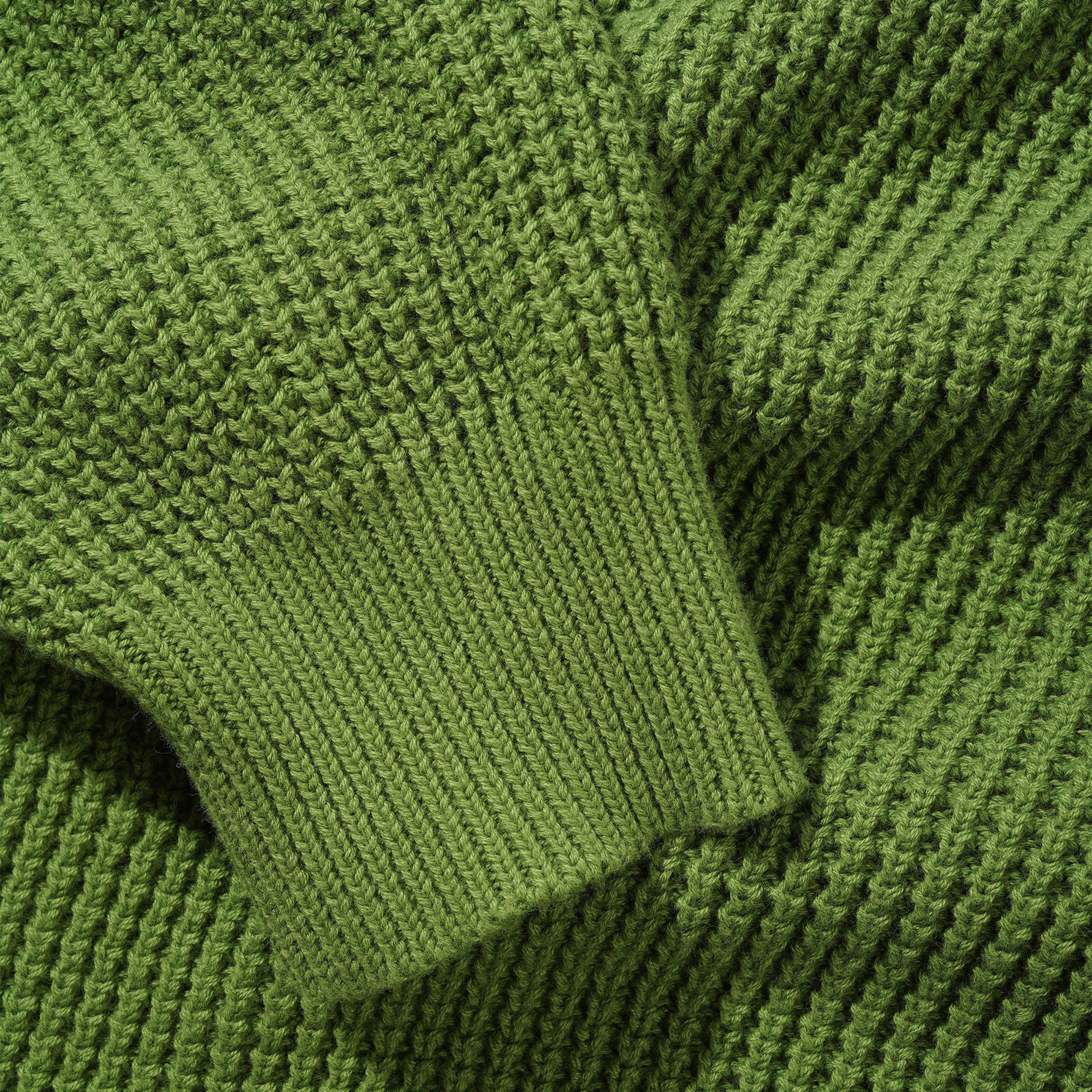 Butter Goods - Newcomer Reversible Knit Sweater - Grass