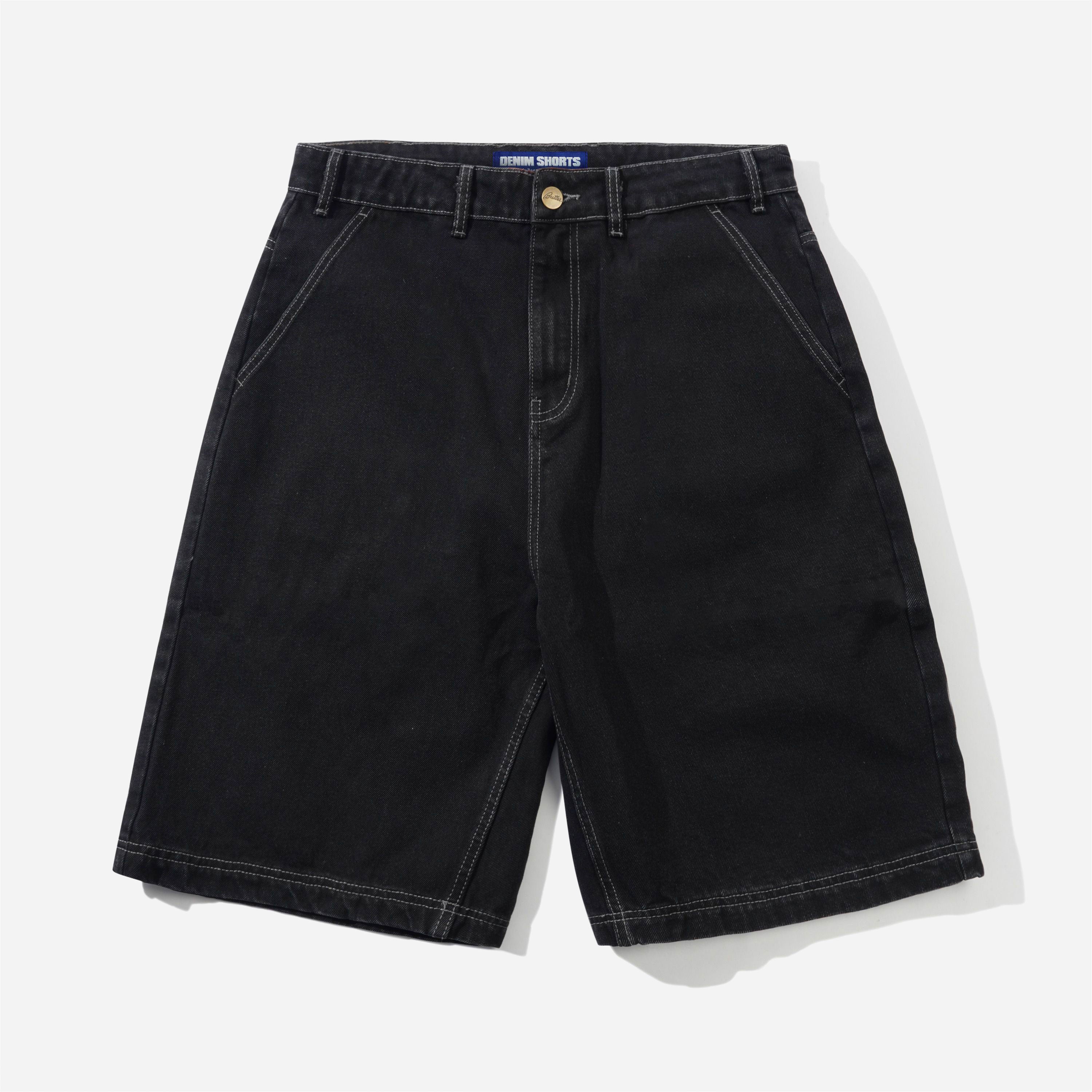 Butter Goods - Scribble Denim Shorts - Washed Black