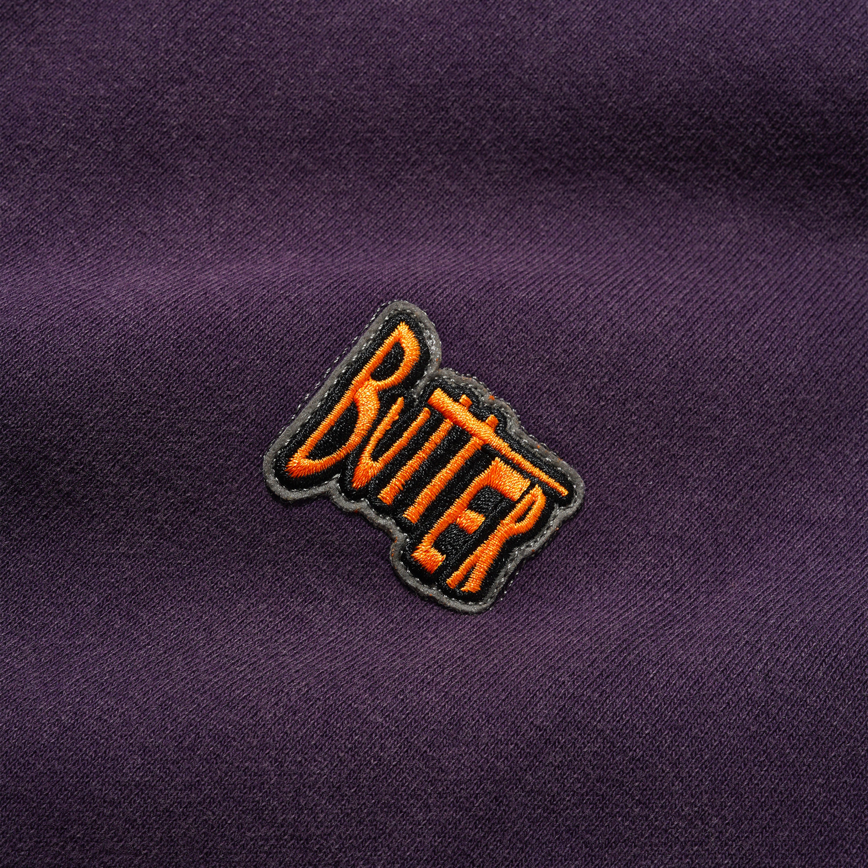 Butter Goods - Sketch Zip-Thru Hood - Eggplant