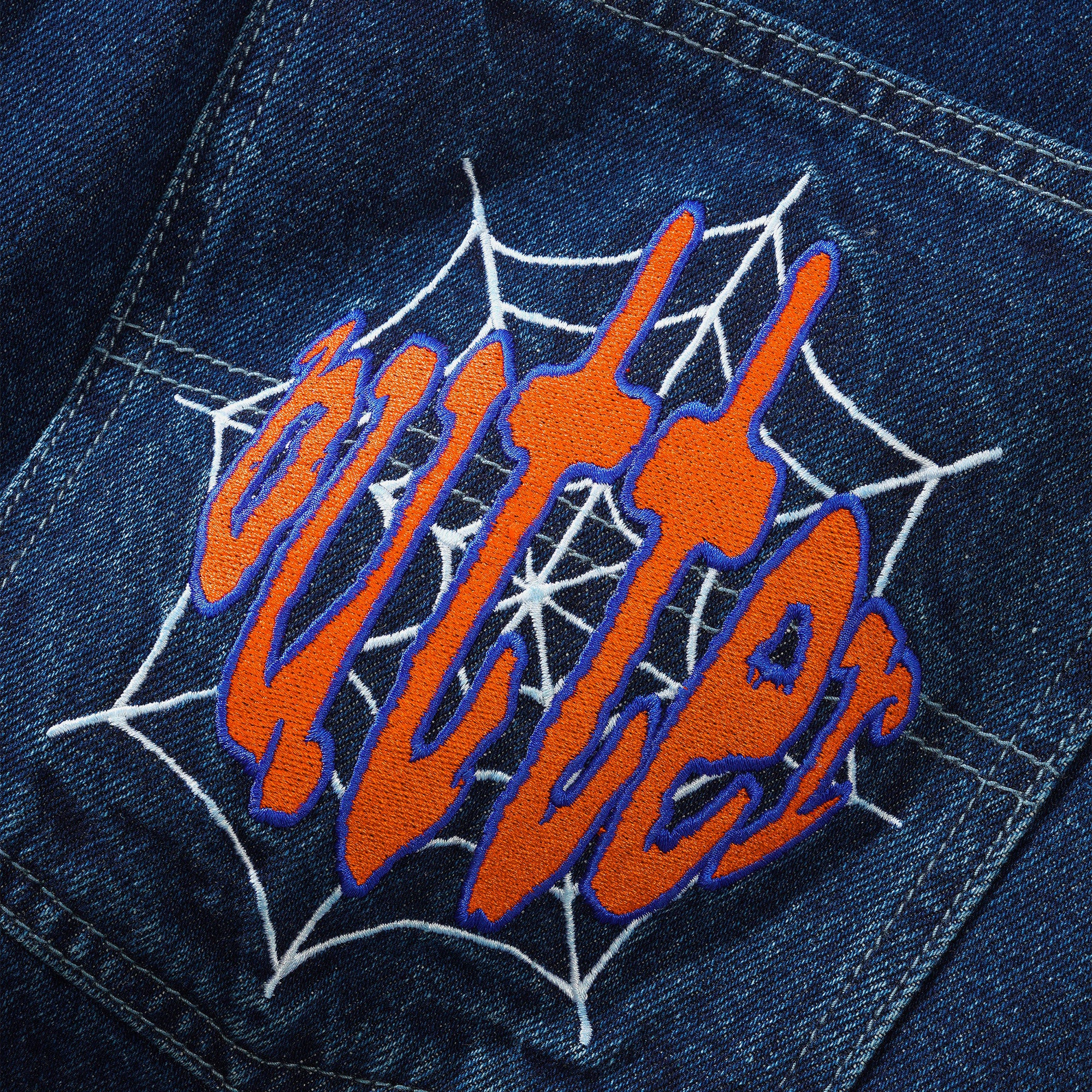 Butter Goods - Spider Denim Jeans (Baggy) - Dark Indigo