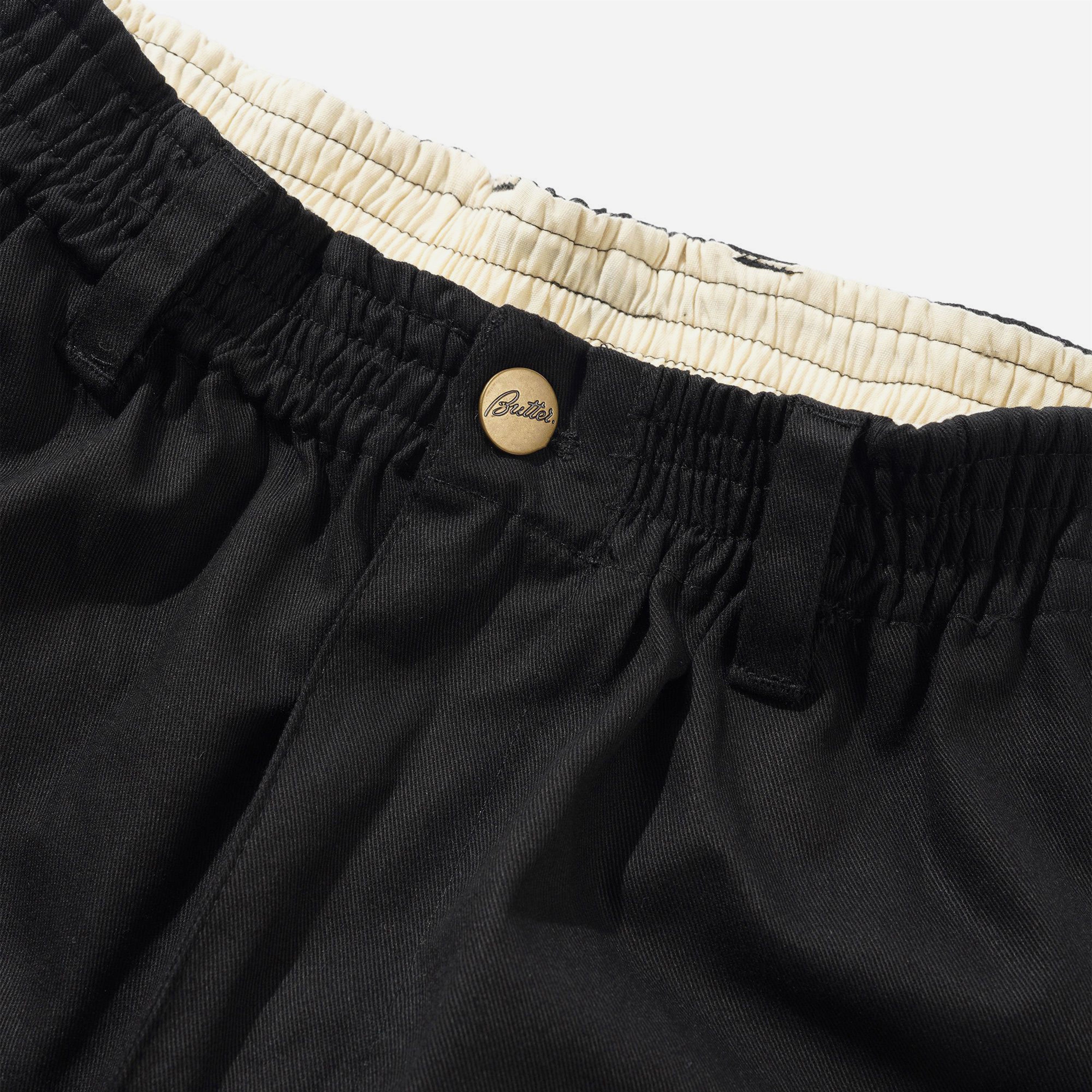 Butter Goods - Wide Leg Pants - Black