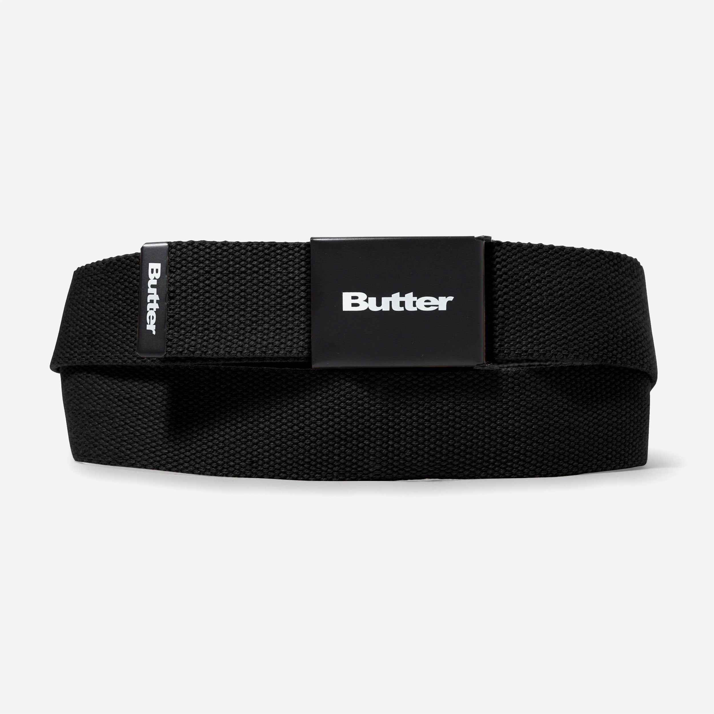 Butter Goods - Logo Woven Belt - Black