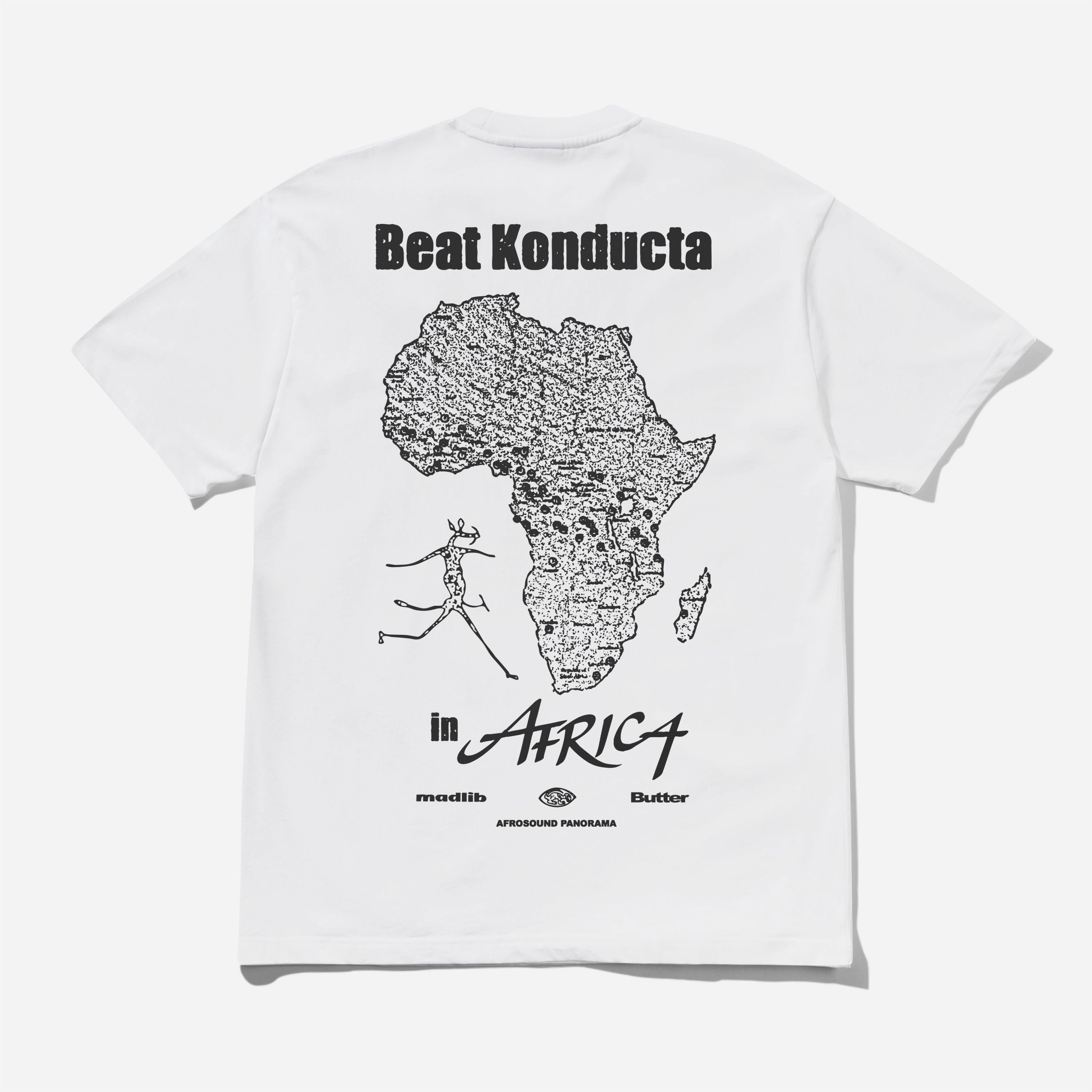 Butter Goods x Madlib - Africa Tee - White