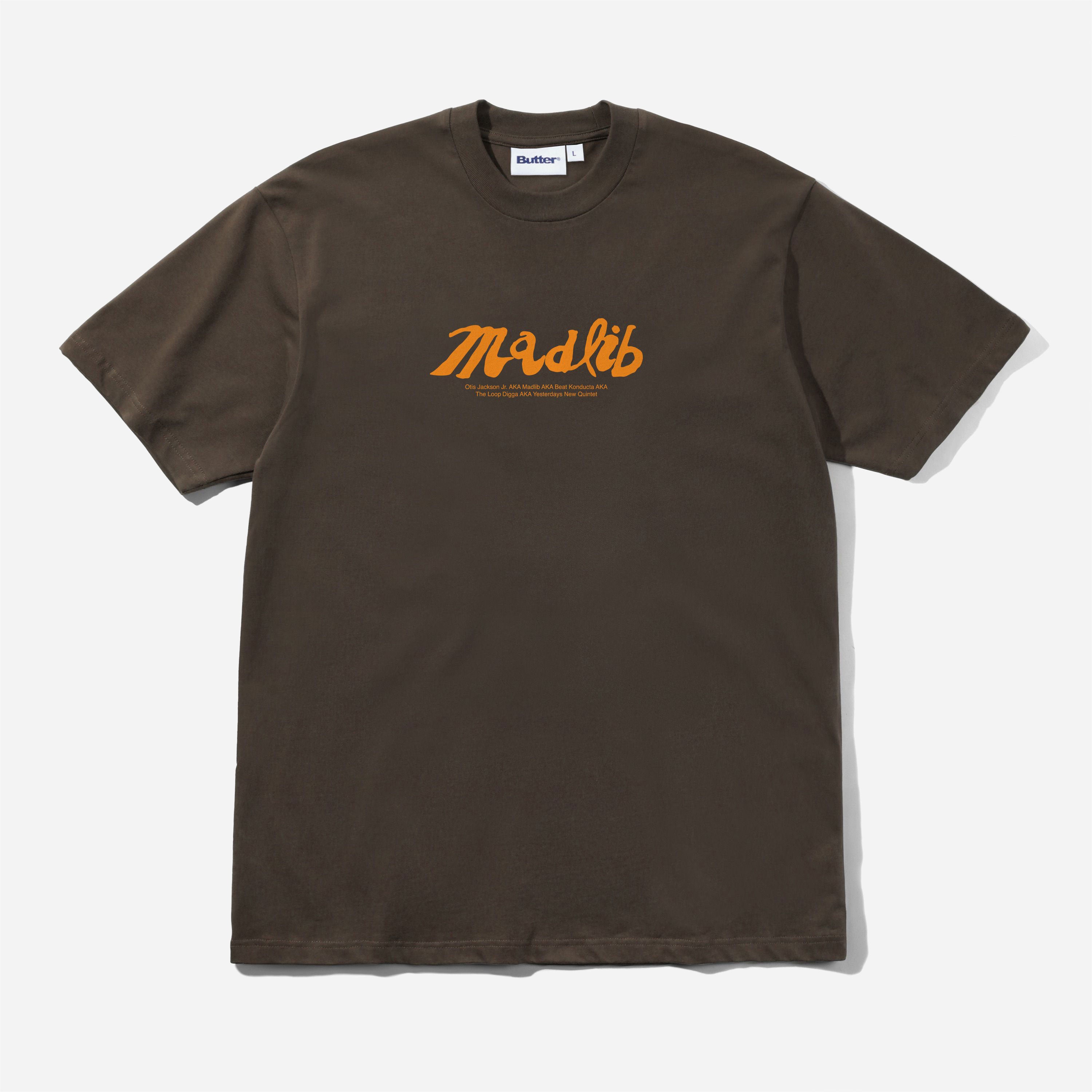 Butter Goods x Madlib - Alias Tee - Brown