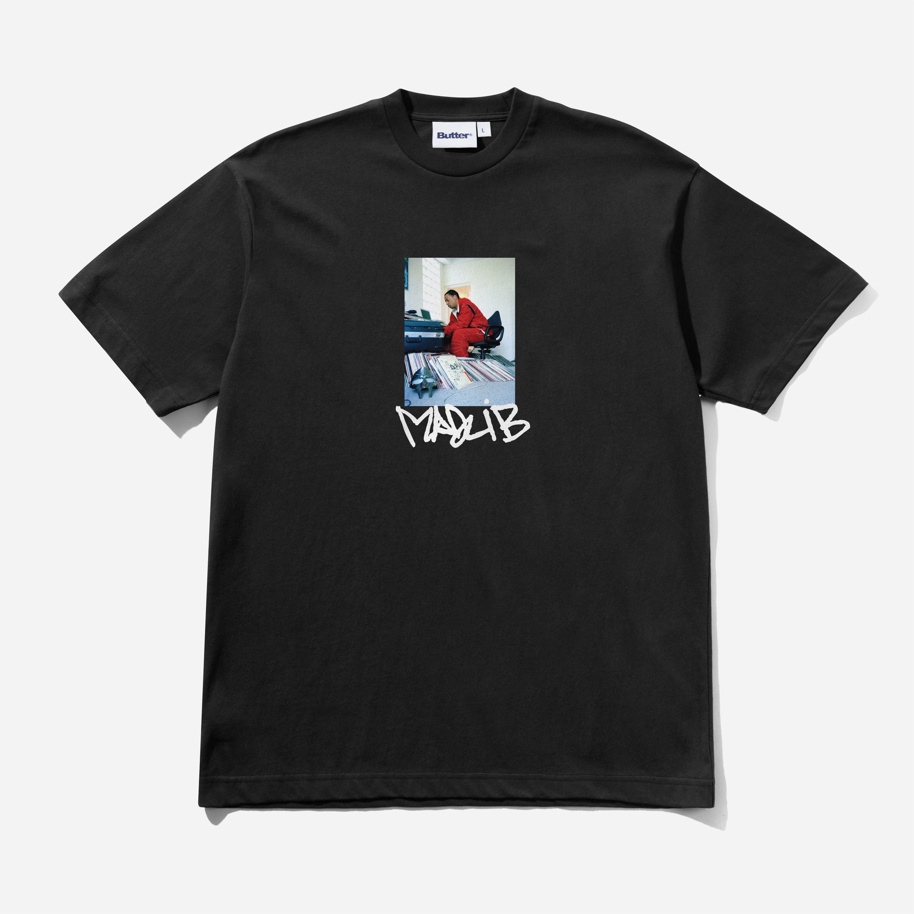 Butter Goods x Madlib - Bomb Shelter Tee - Black