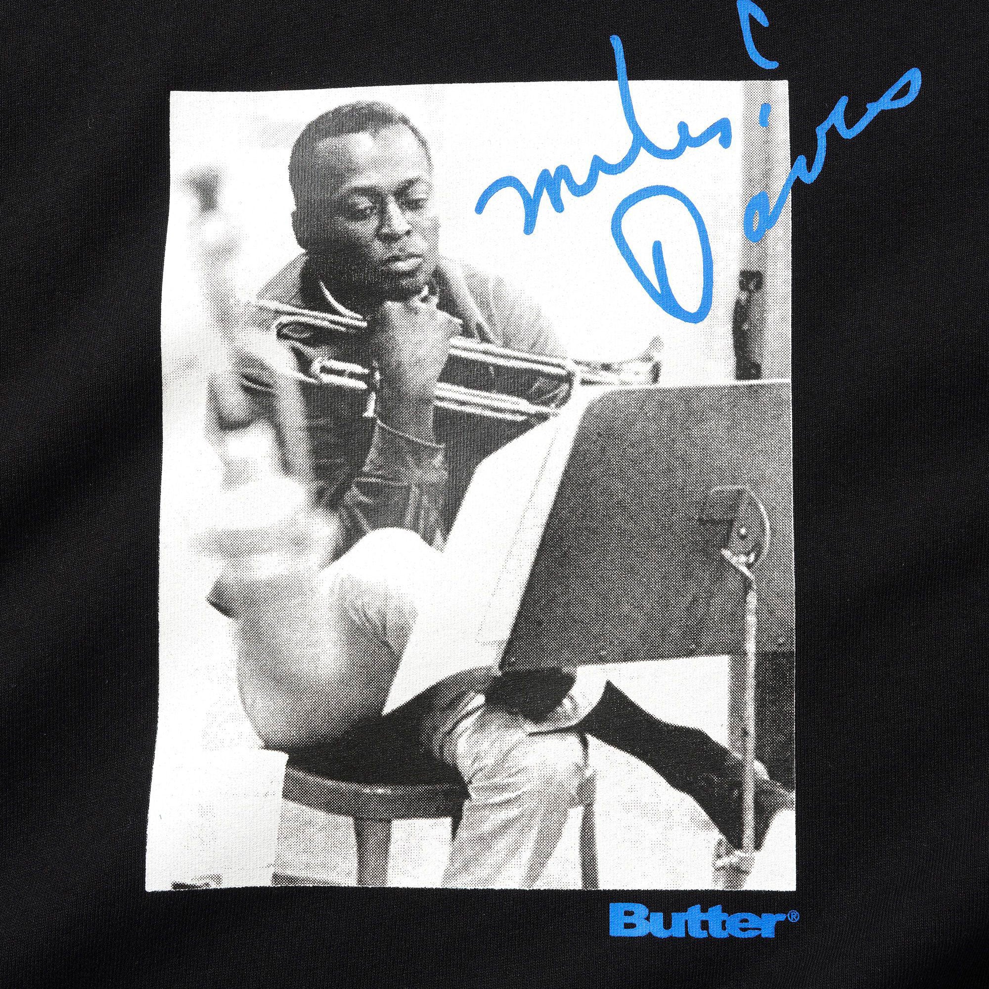 Butter Goods x Miles Davis - Kind Of Blue Tee - Black