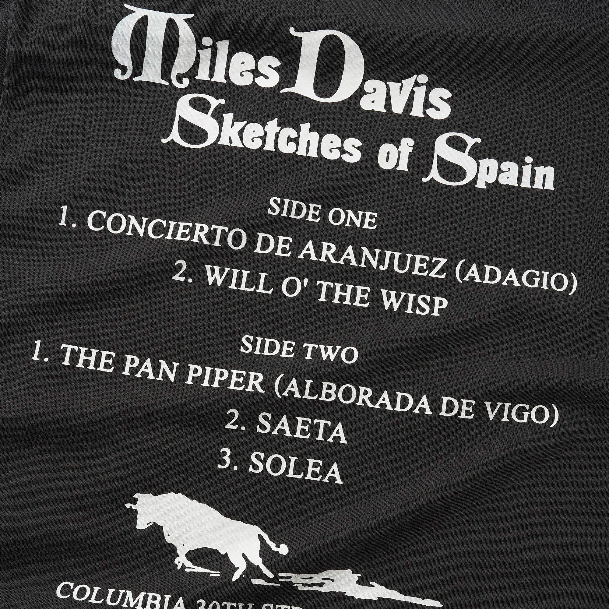 Butter Goods x Miles Davis - Sketches Of Spain Tee - Washed Black