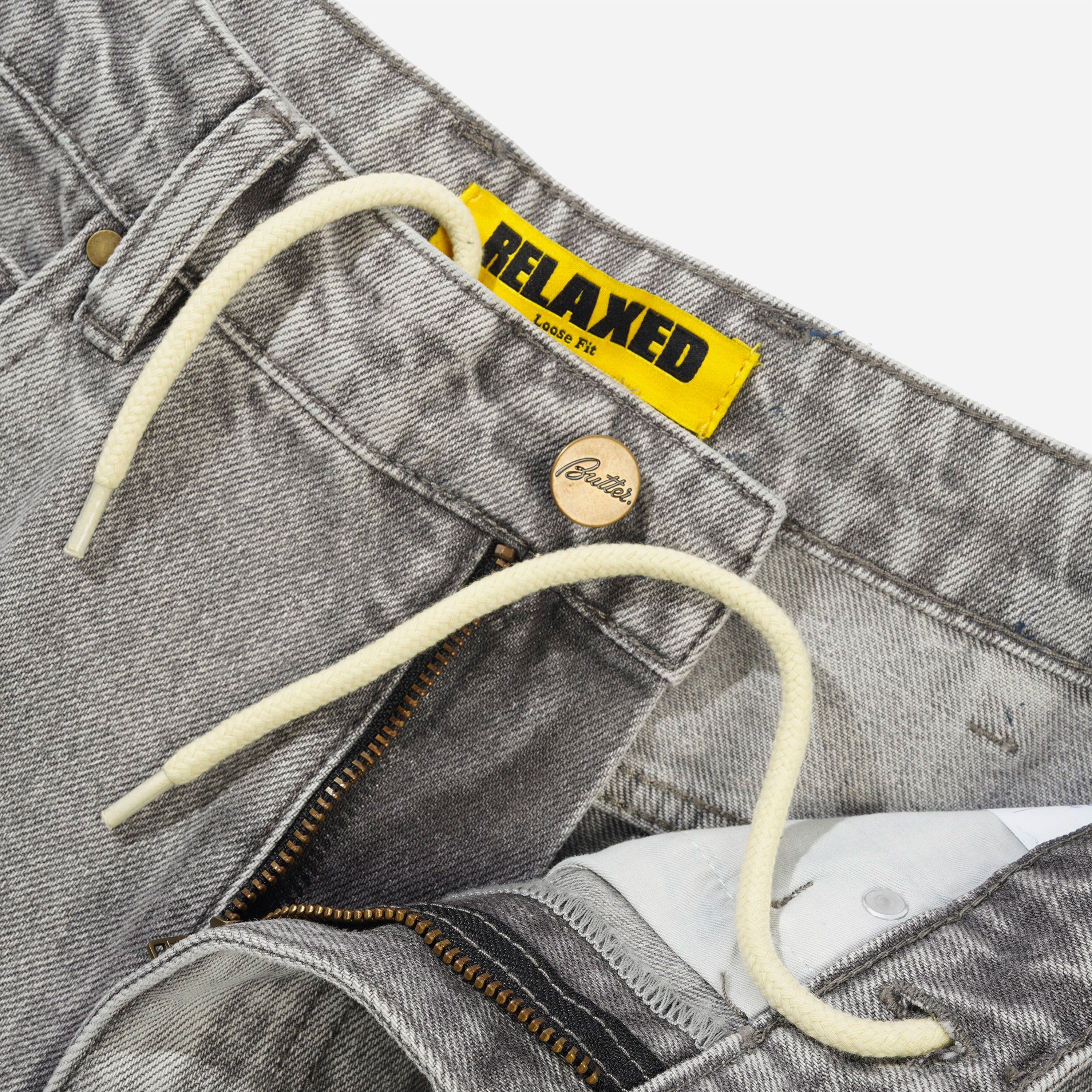 Butter Goods - Racer Denim Jeans - Grey Wash